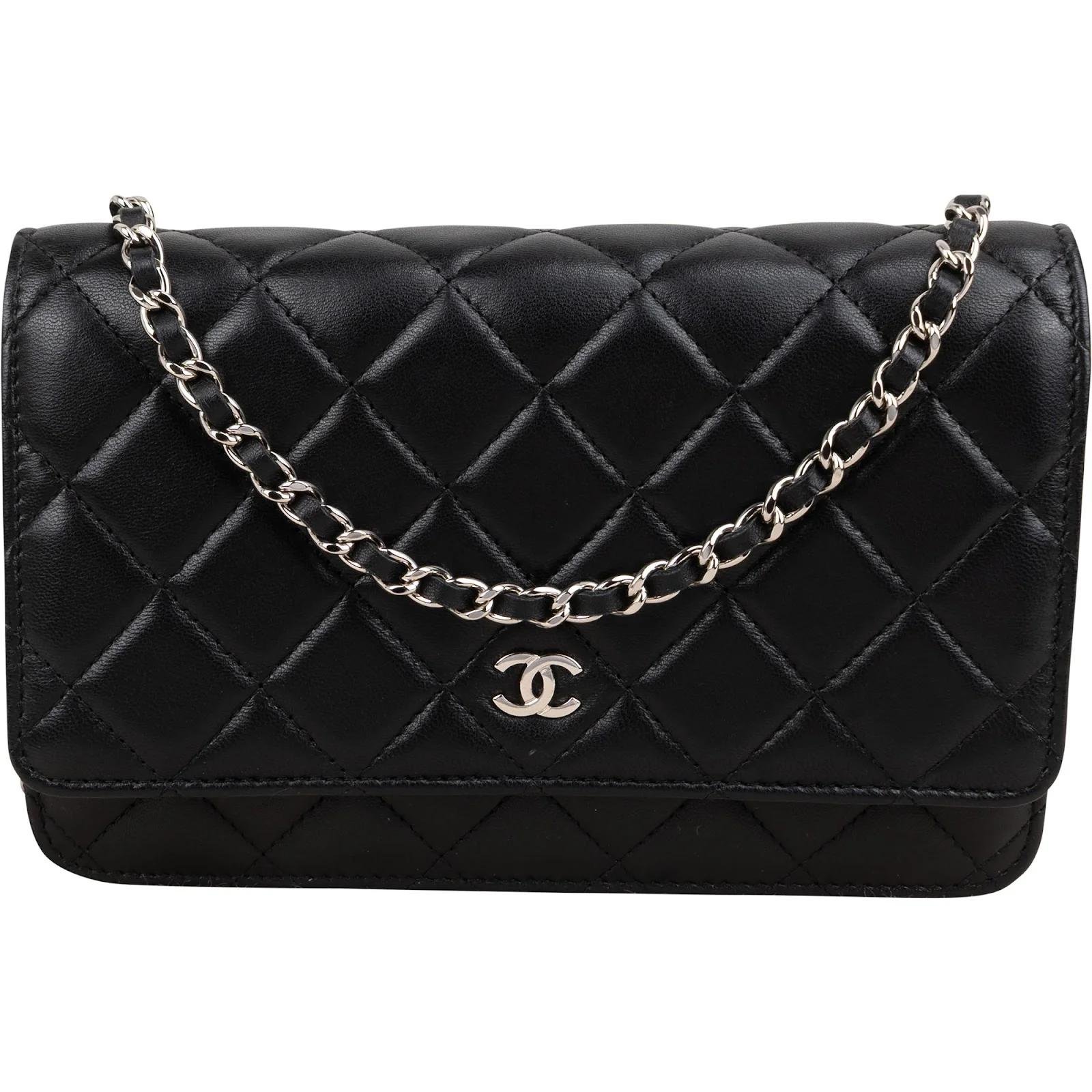 Wallet On Chain Timeless/Classique leather crossbody bag