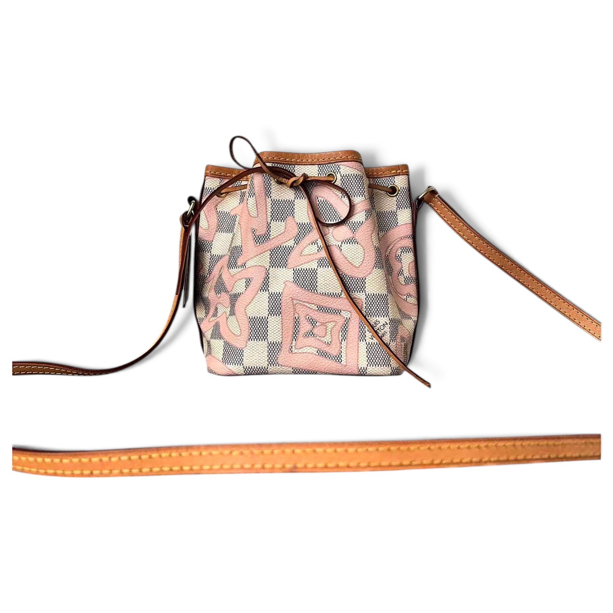 Louis Vuitton Nano Noé leather handbag