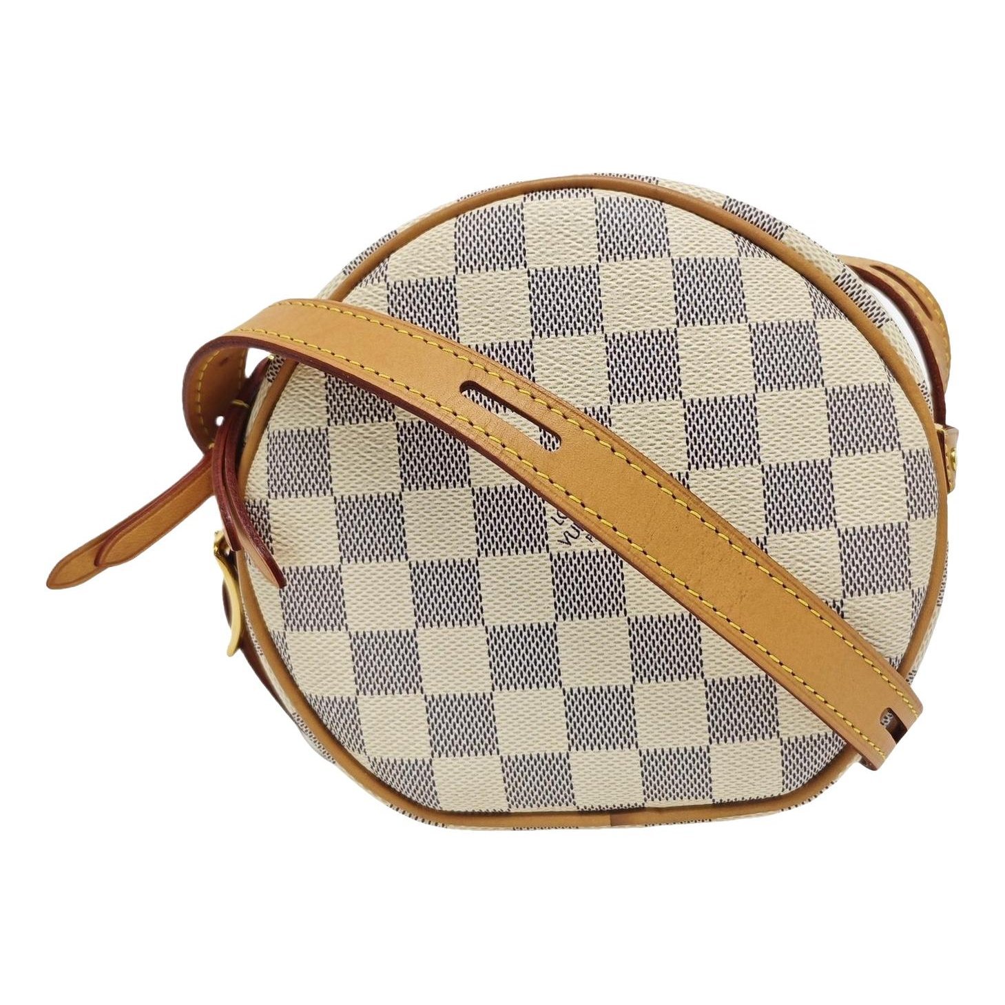 Micro boite chapeau leather handbag