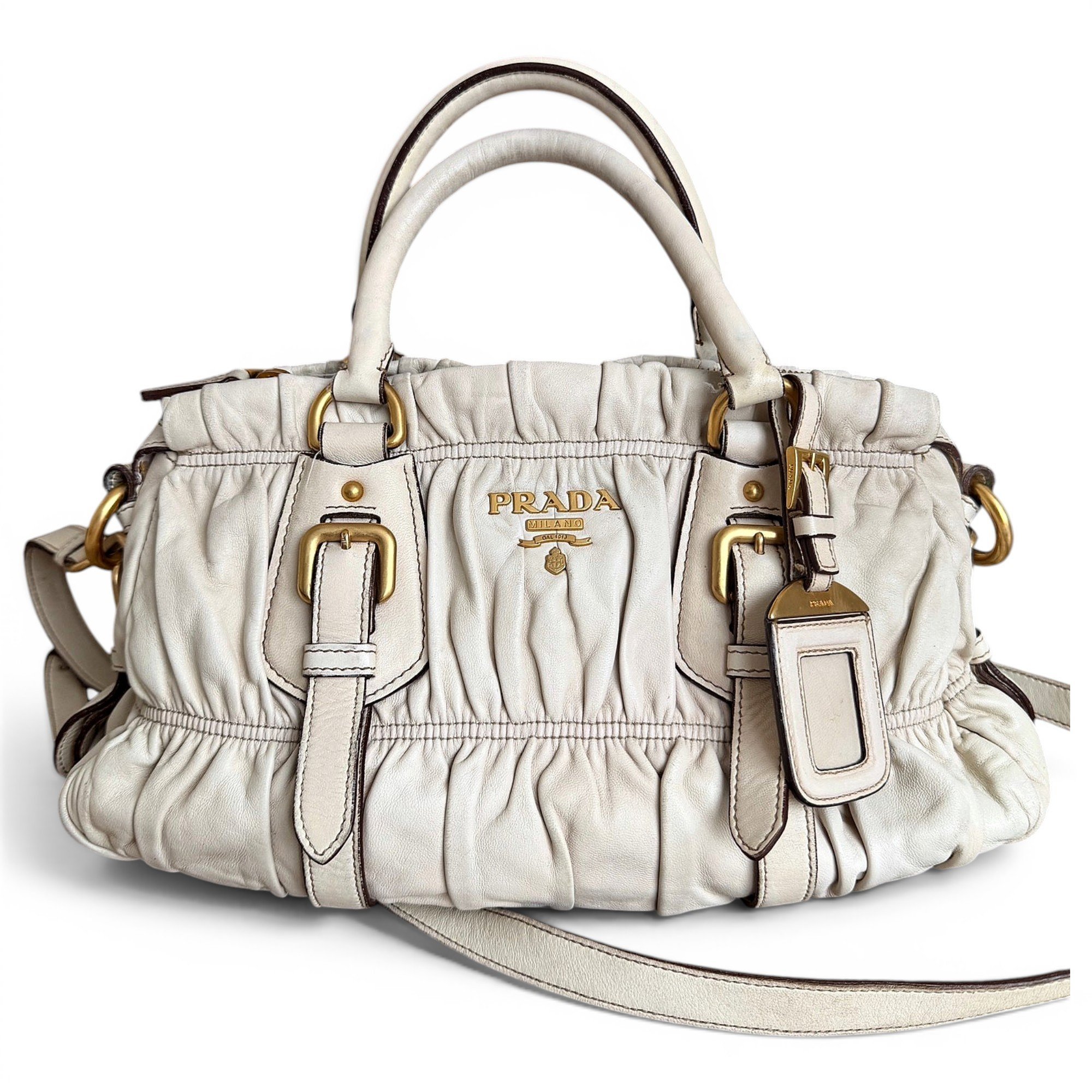 Leather handbag