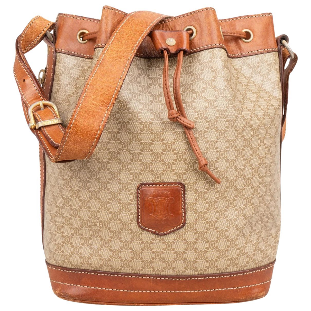 C bag leather handbag