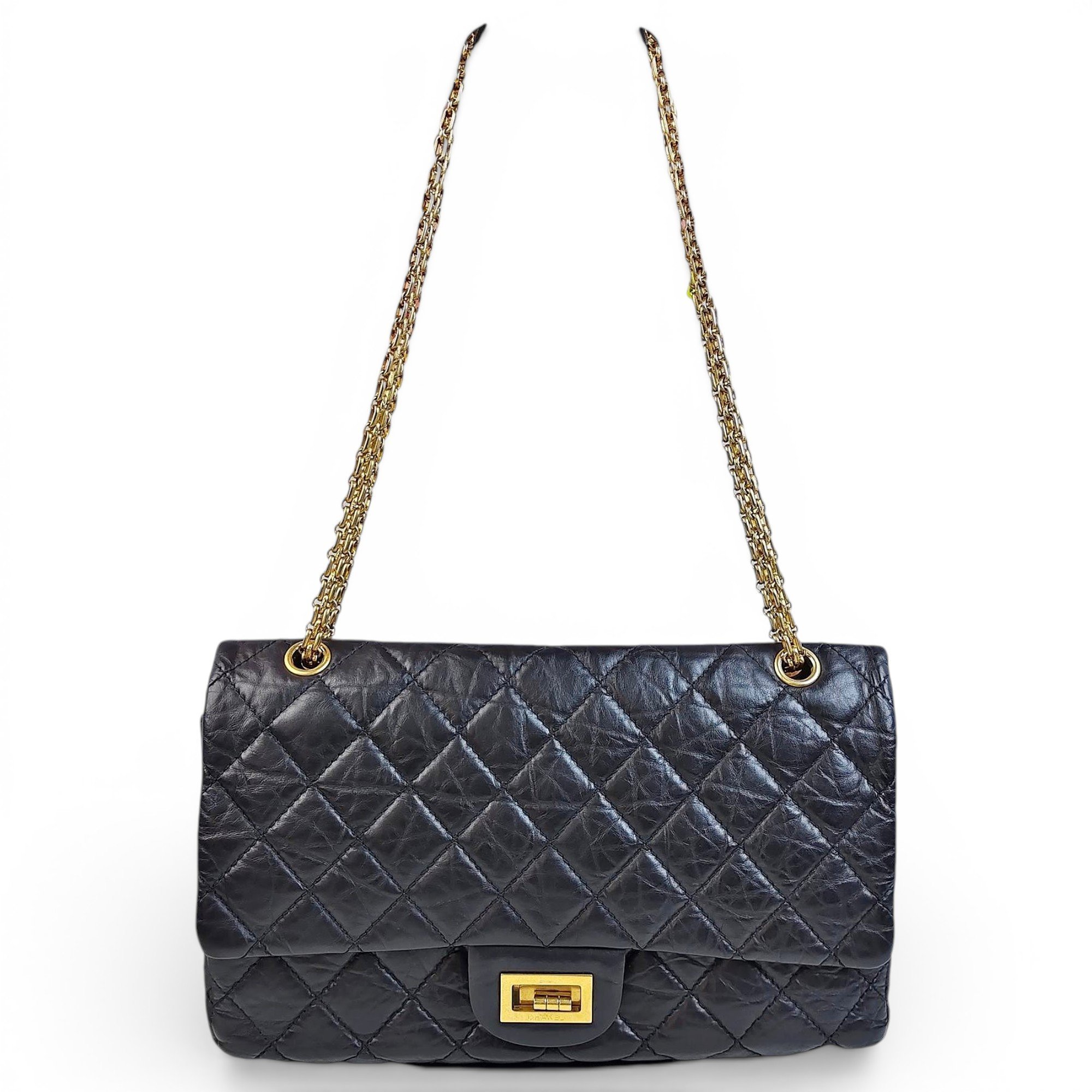 2.55 leather handbag