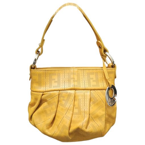 Croissant Vintage leather handbag
