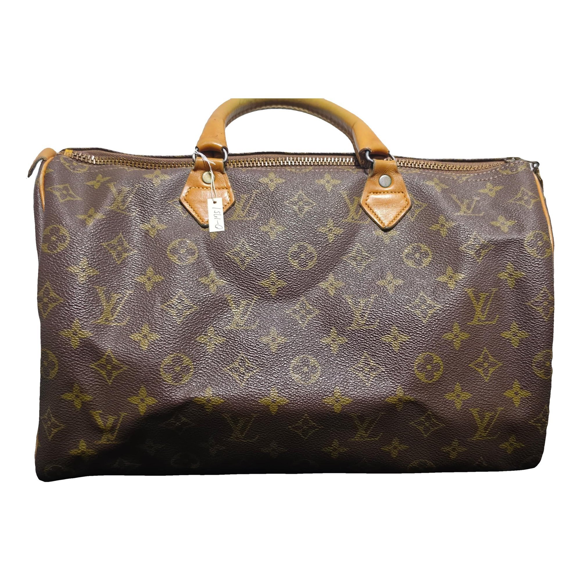 Speedy leather handbag