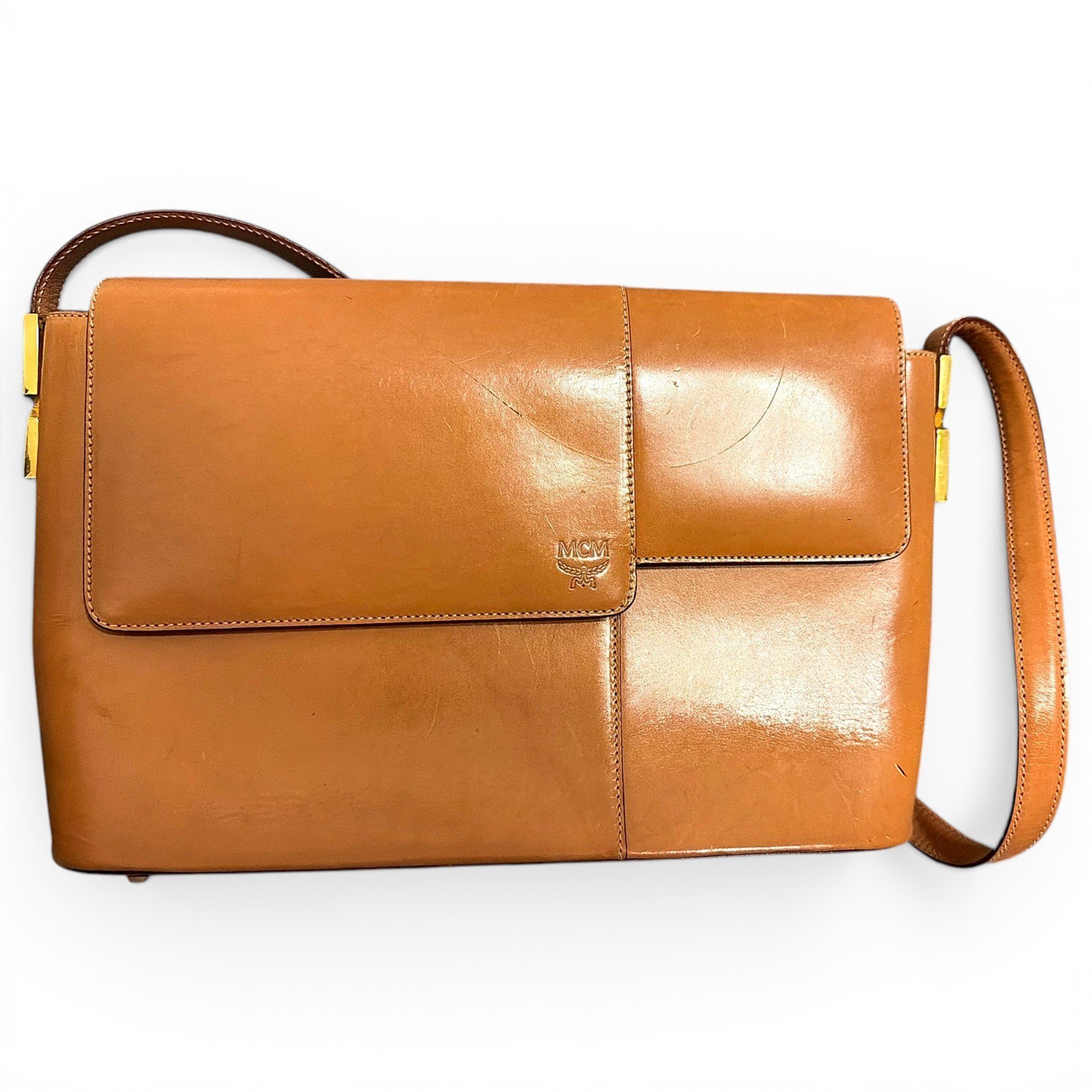 Leather crossbody bag