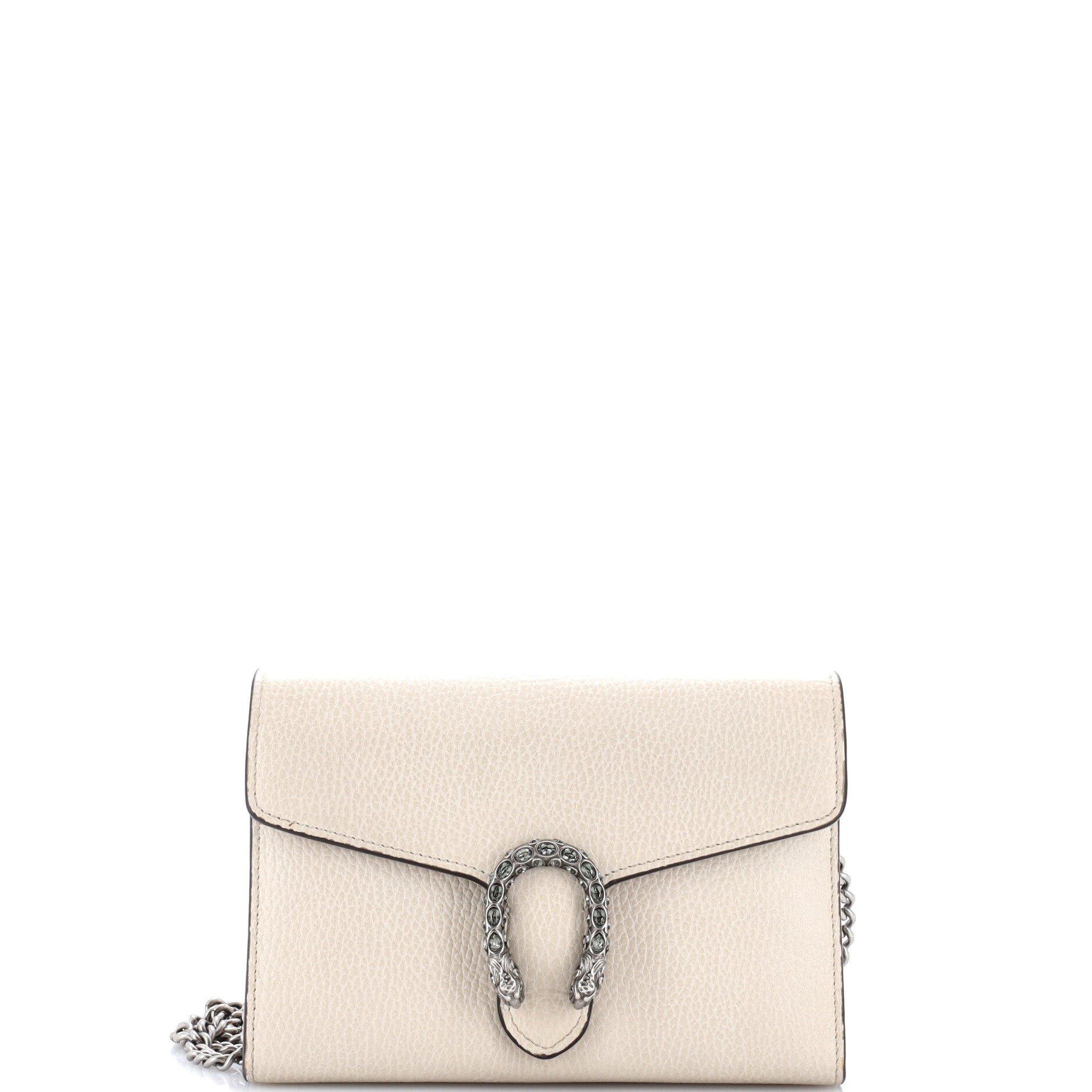 Dionysus Chain Wallet Leather with Embellished Detail Small