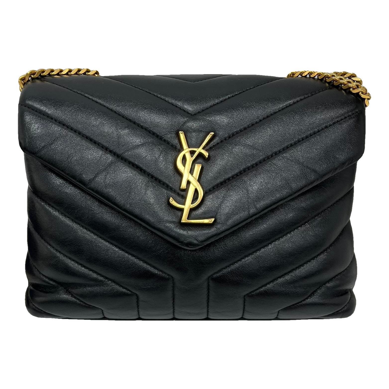 Loulou leather handbag