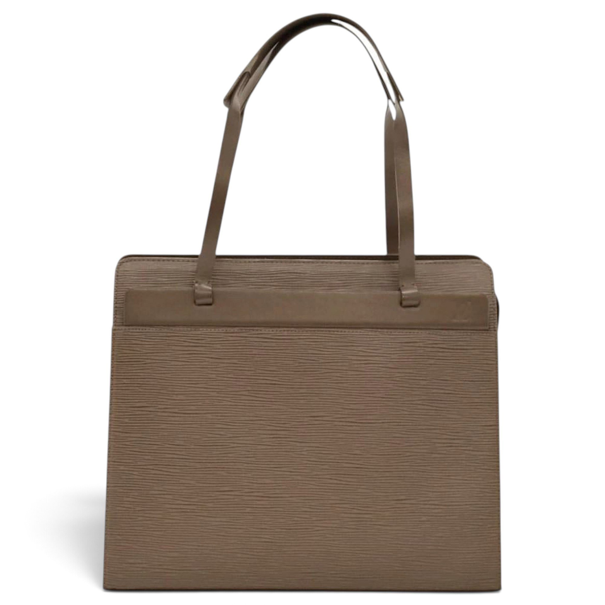 Croisette leather tote