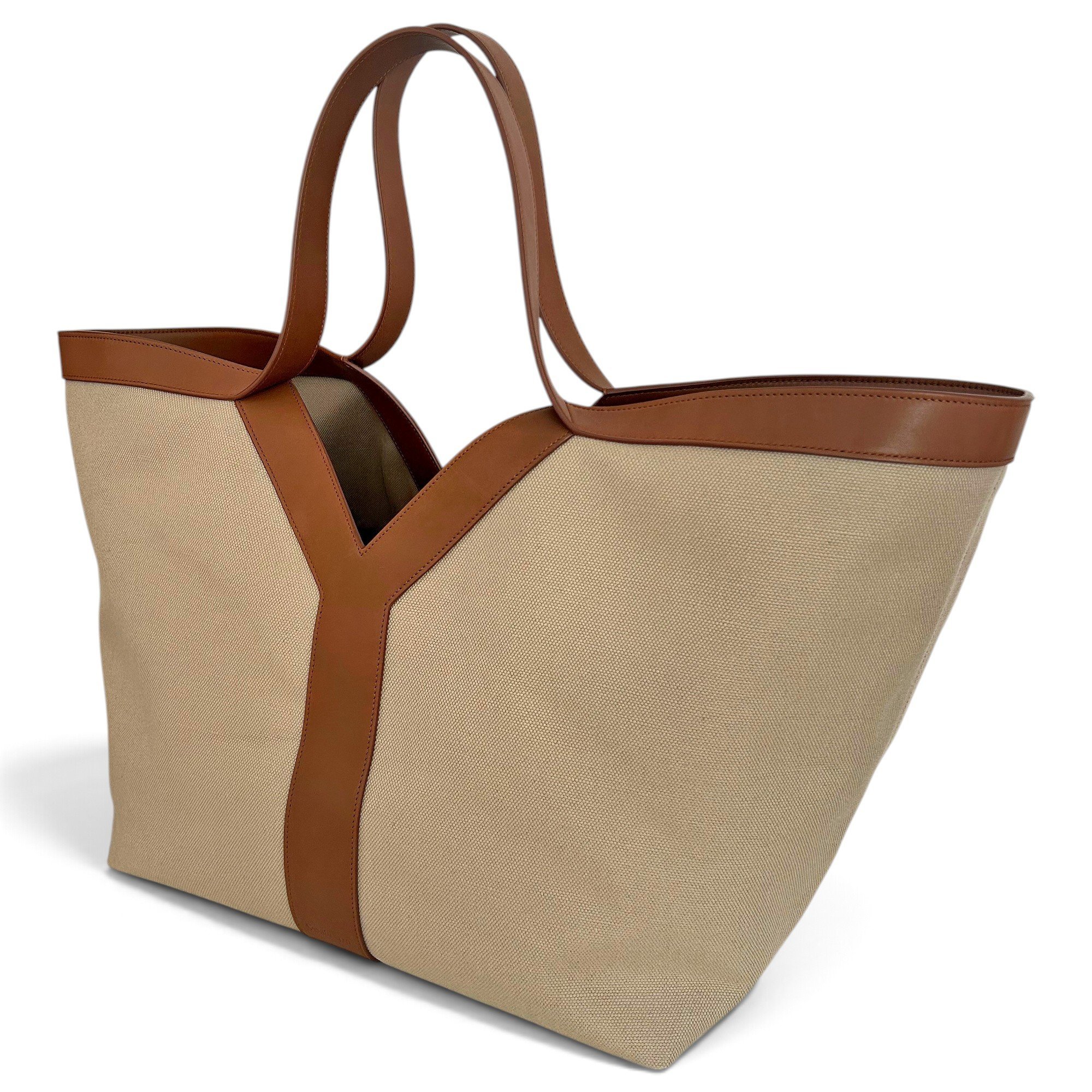 Leather backpack
