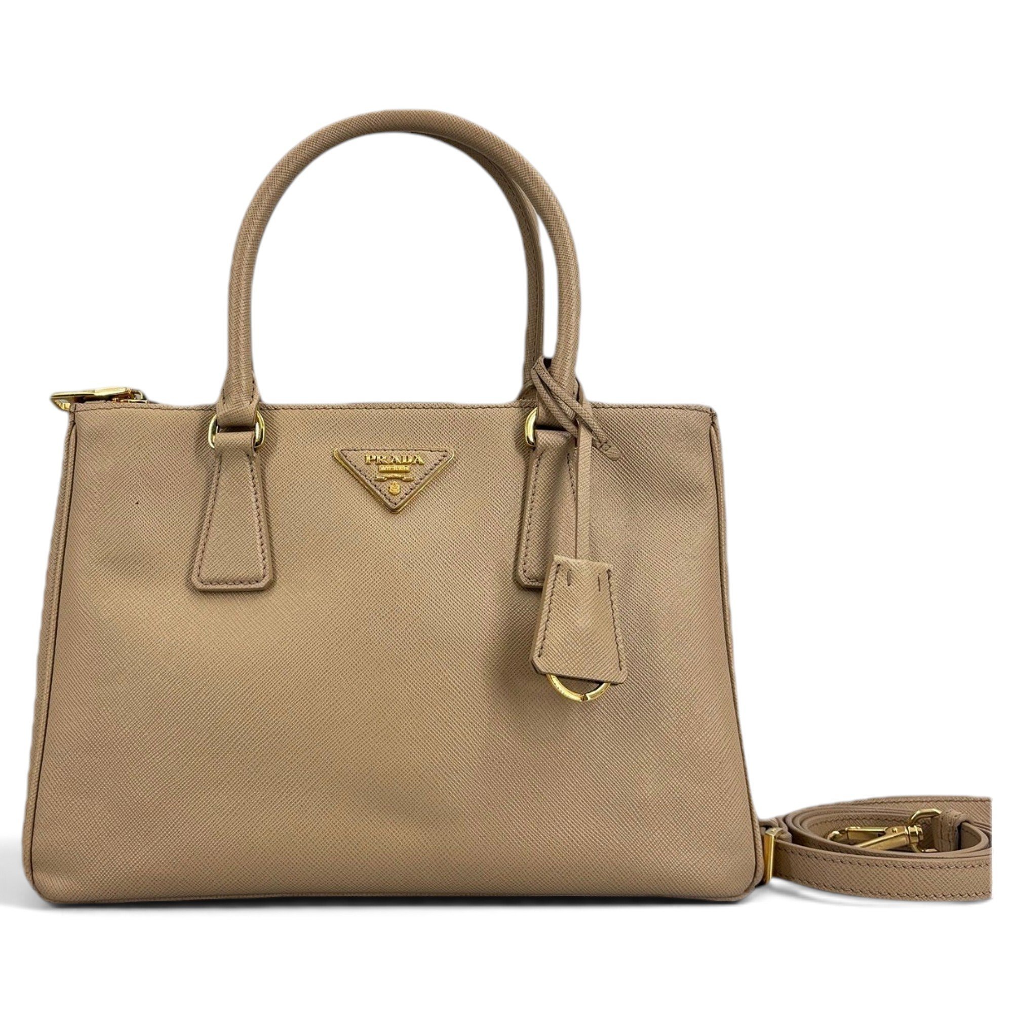 Galleria leather handbag