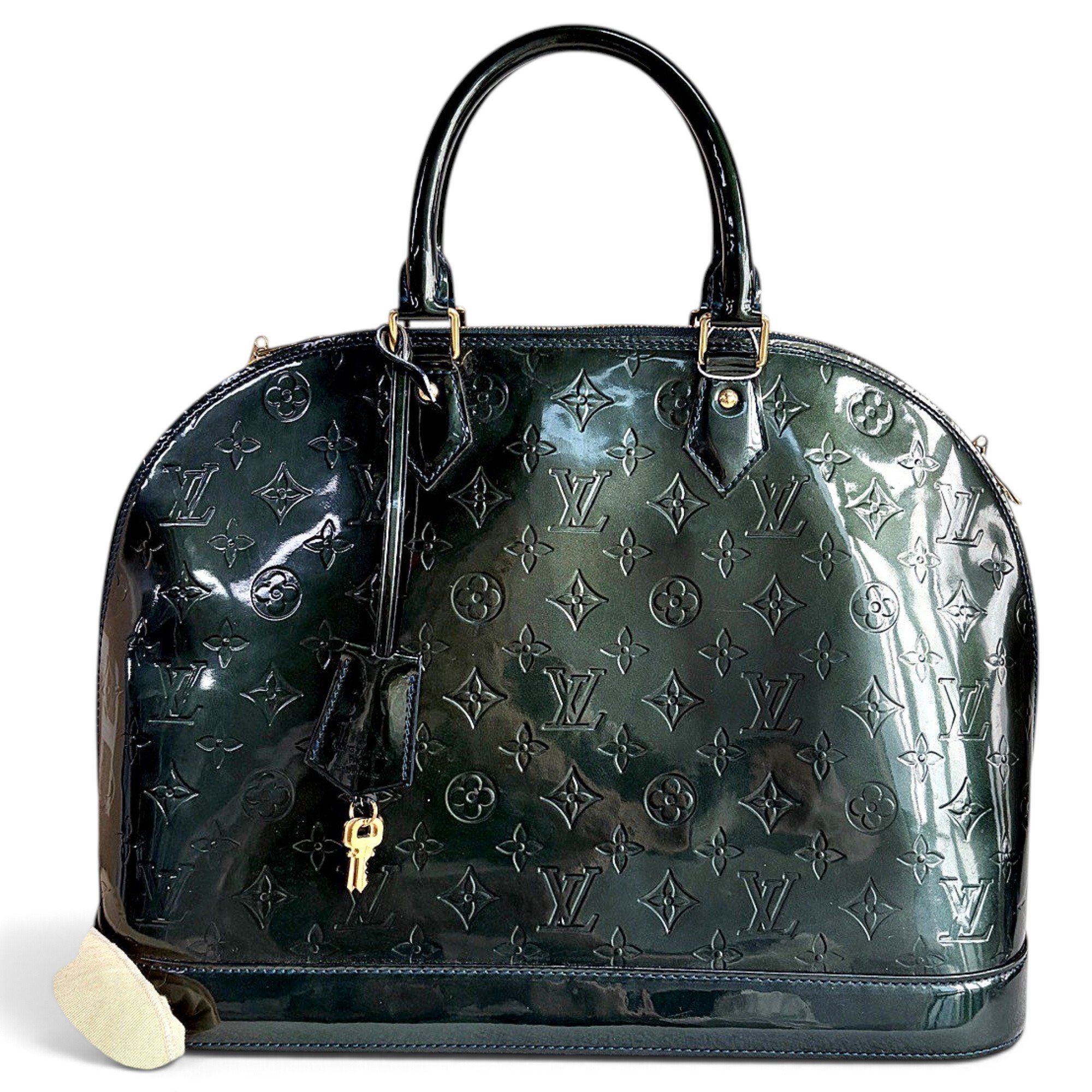 Alma patent leather handbag