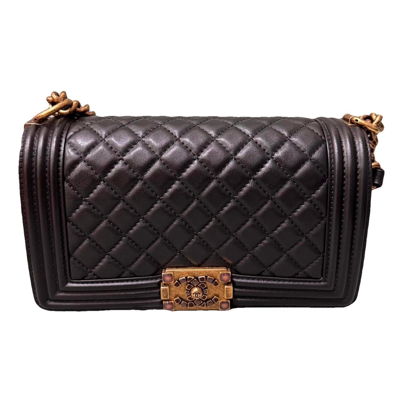 Boy leather handbag