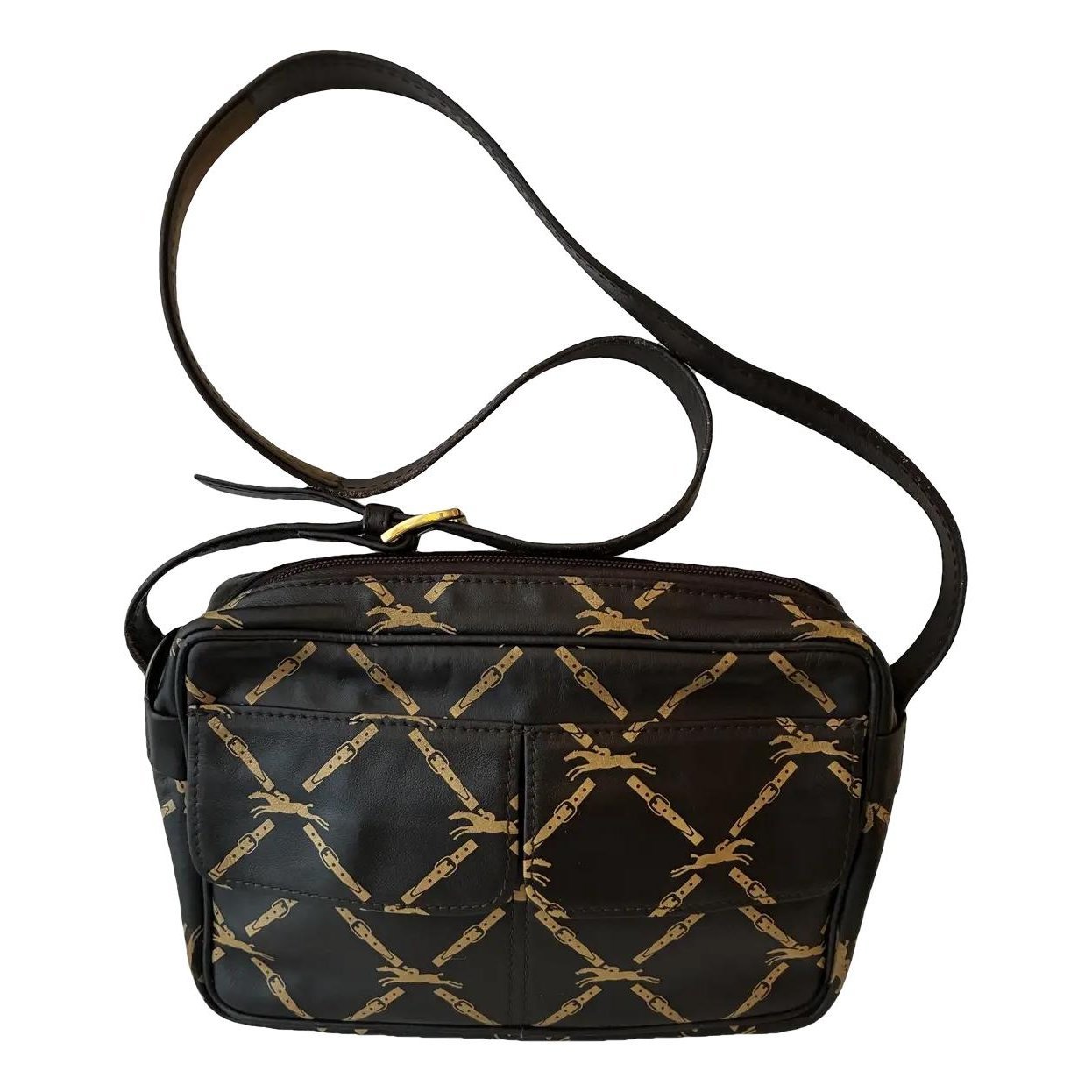 Leather crossbody bag
