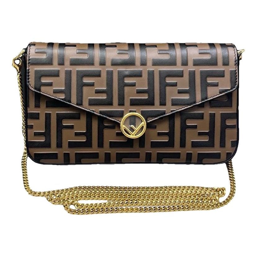 Leather crossbody bag