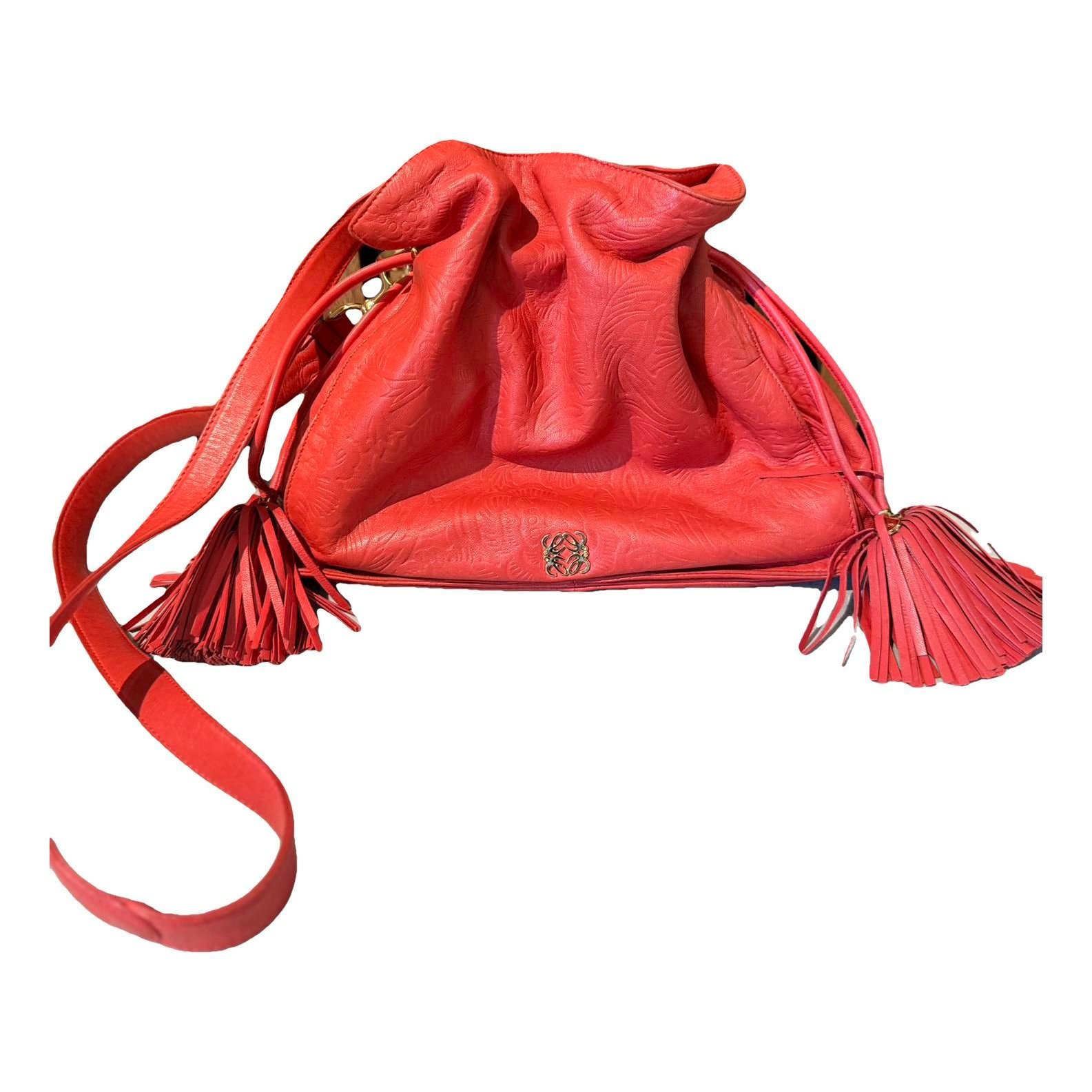 Flamenco leather bag