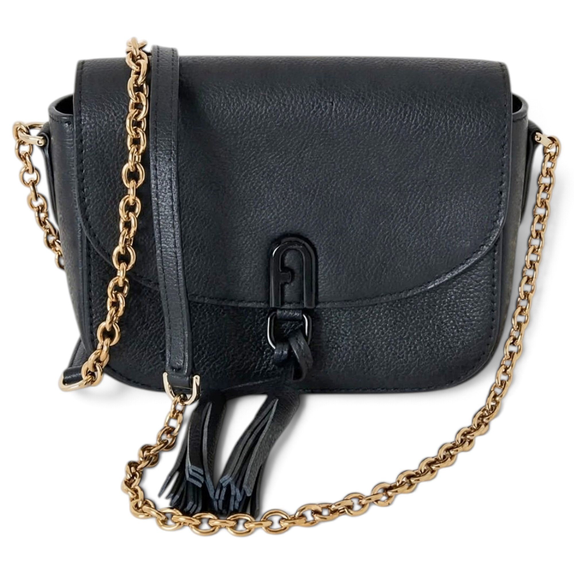 Leather crossbody bag