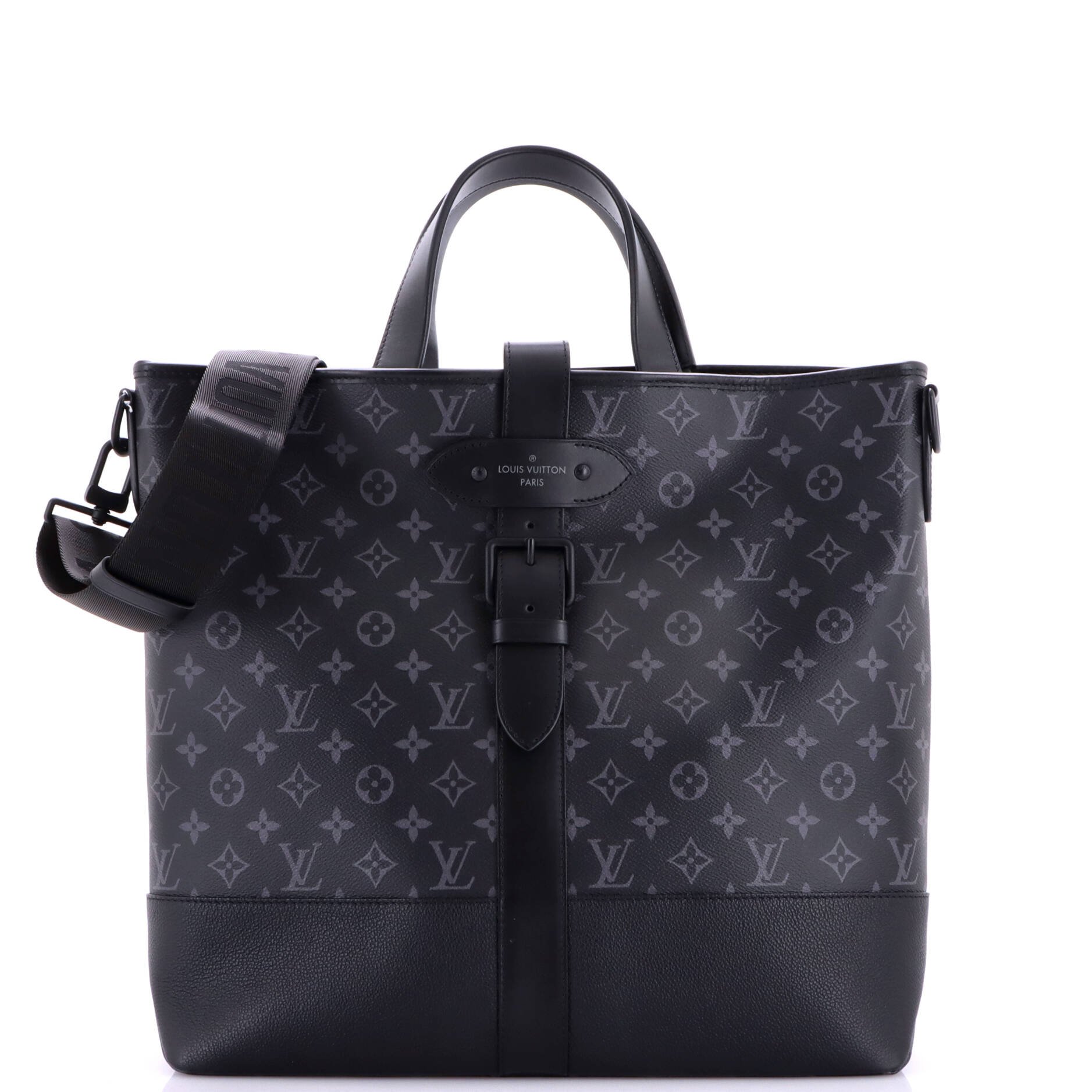 Saumur Tote Monogram Eclipse Canvas
