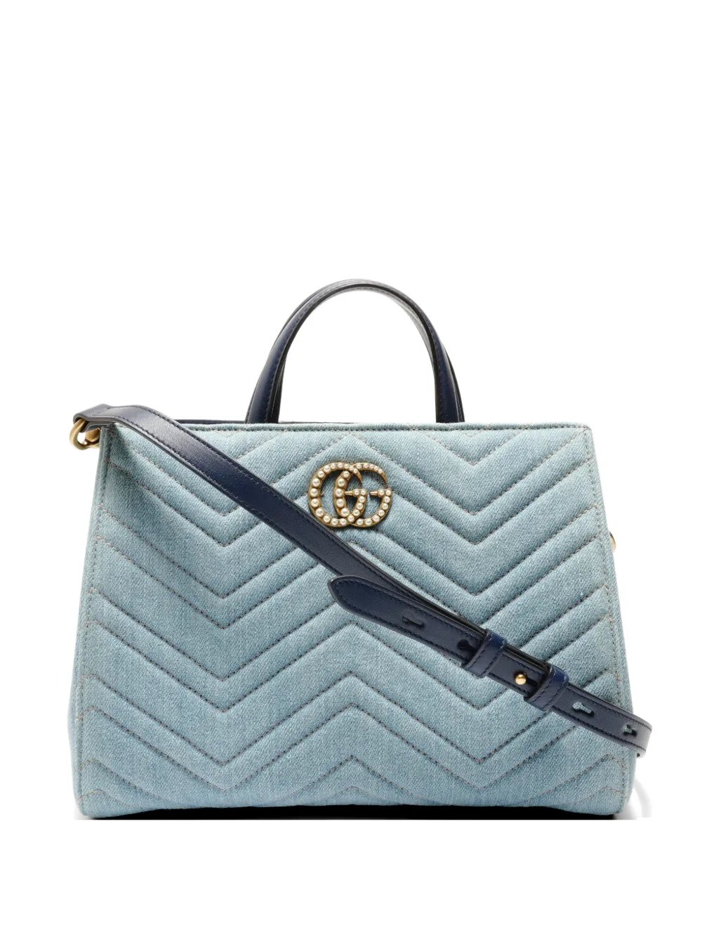 2017-2021 GG Marmont denim handbag