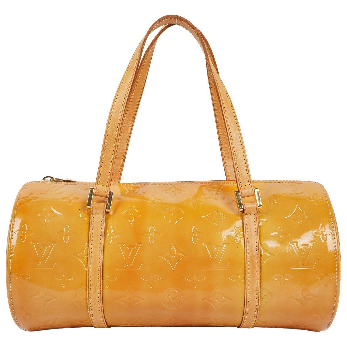 Louis Vuitton Papillon patent leather handbag