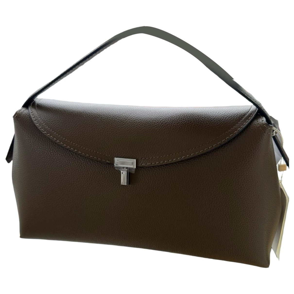 T-Lock leather handbag