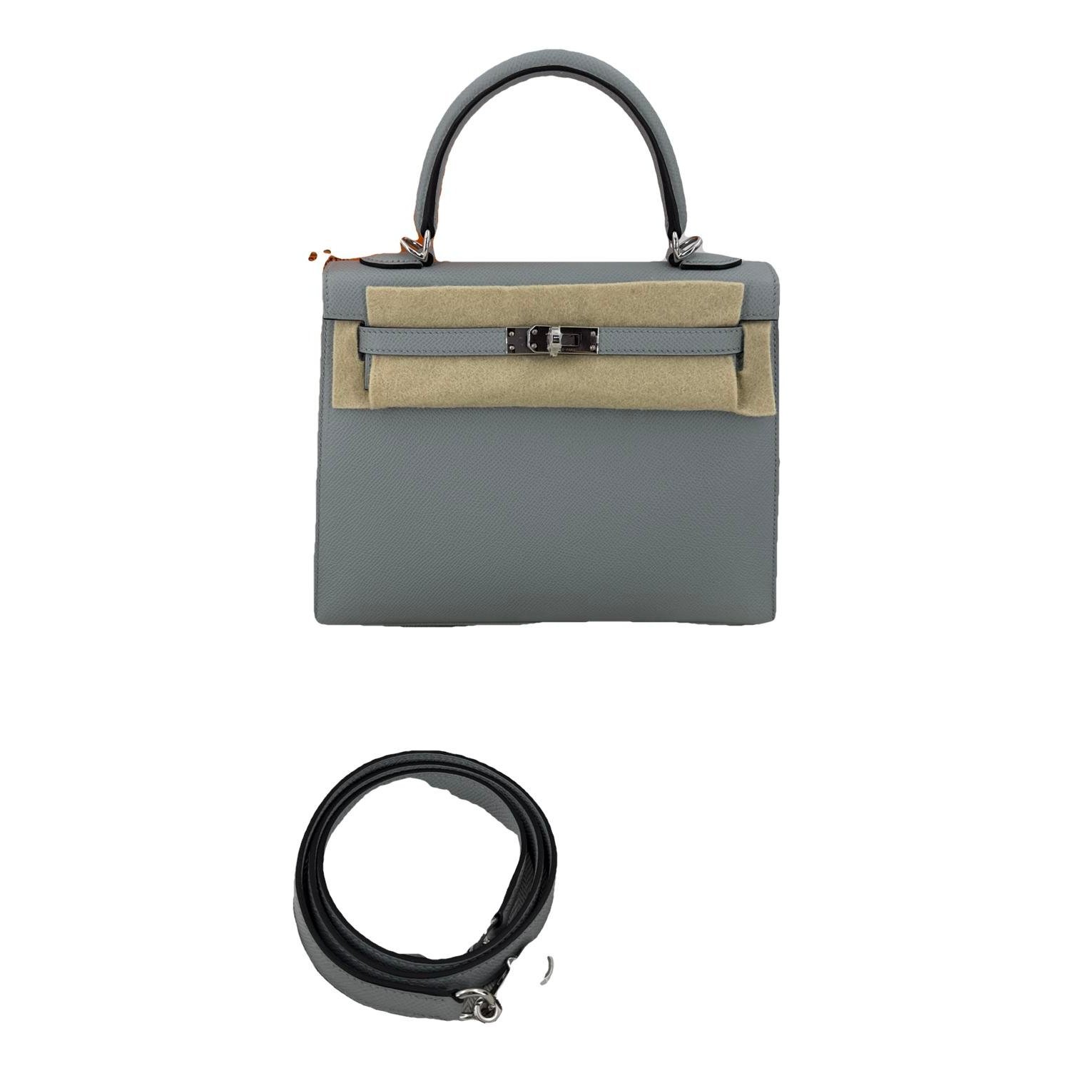 Kelly 25 leather handbag