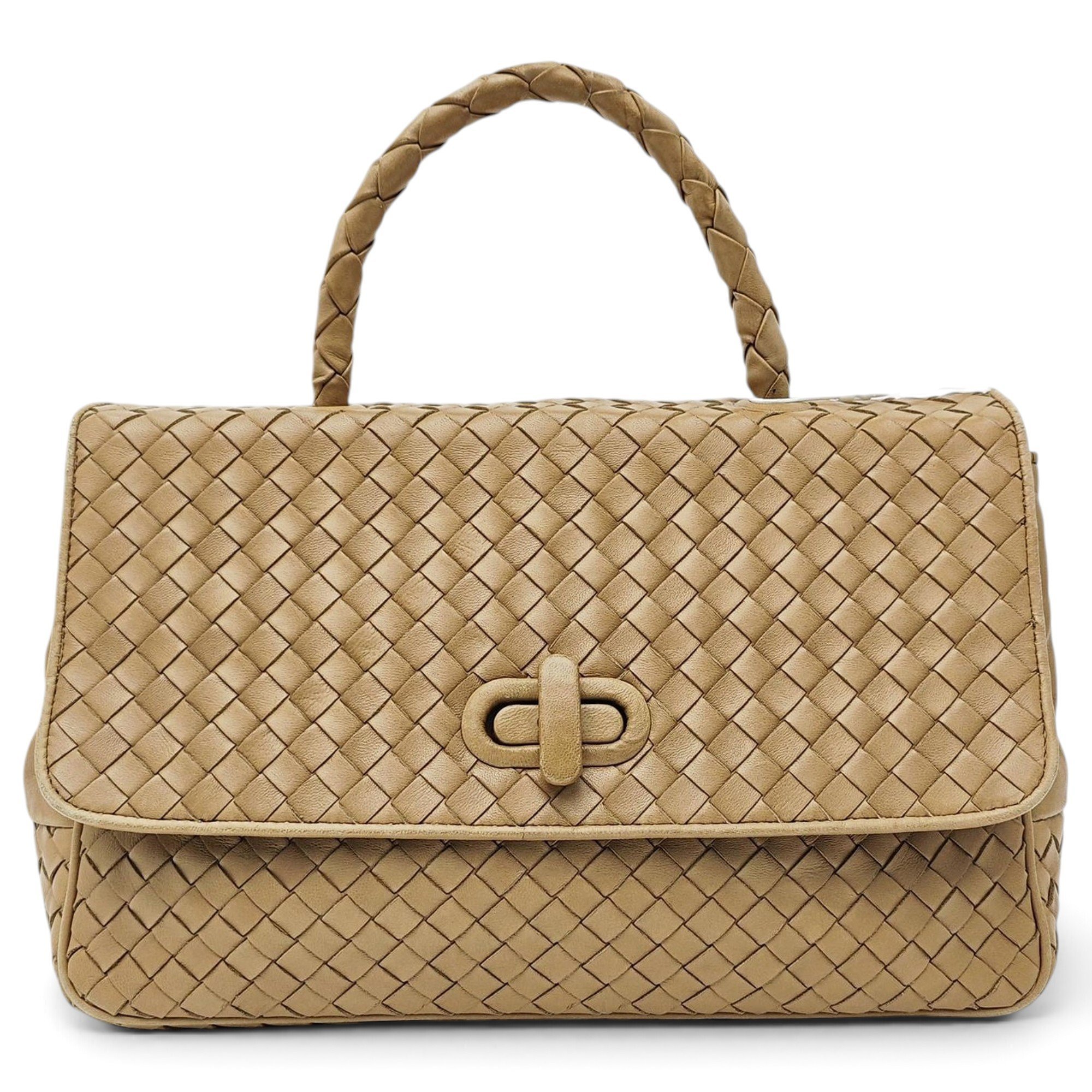 Leather handbag