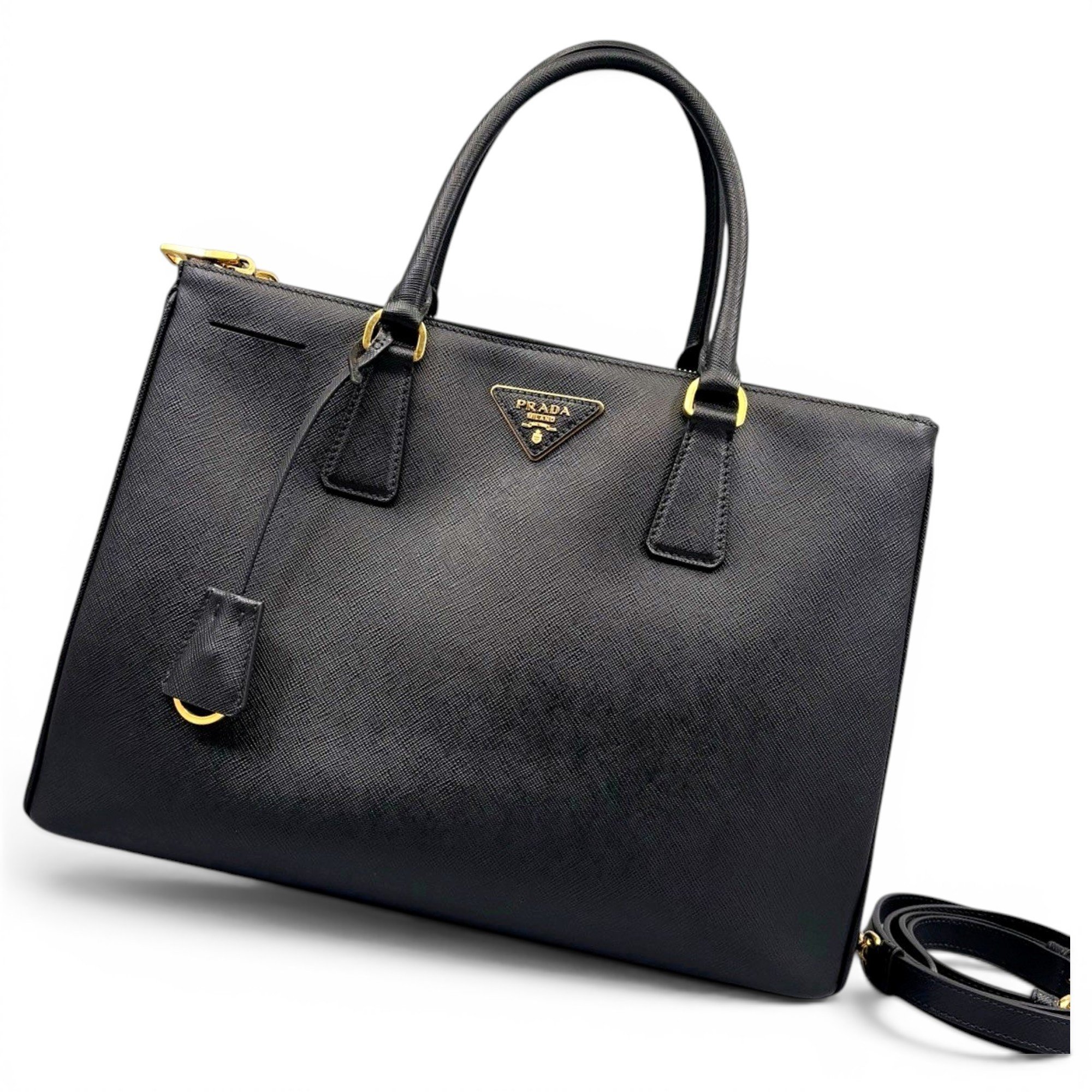 Galleria leather handbag