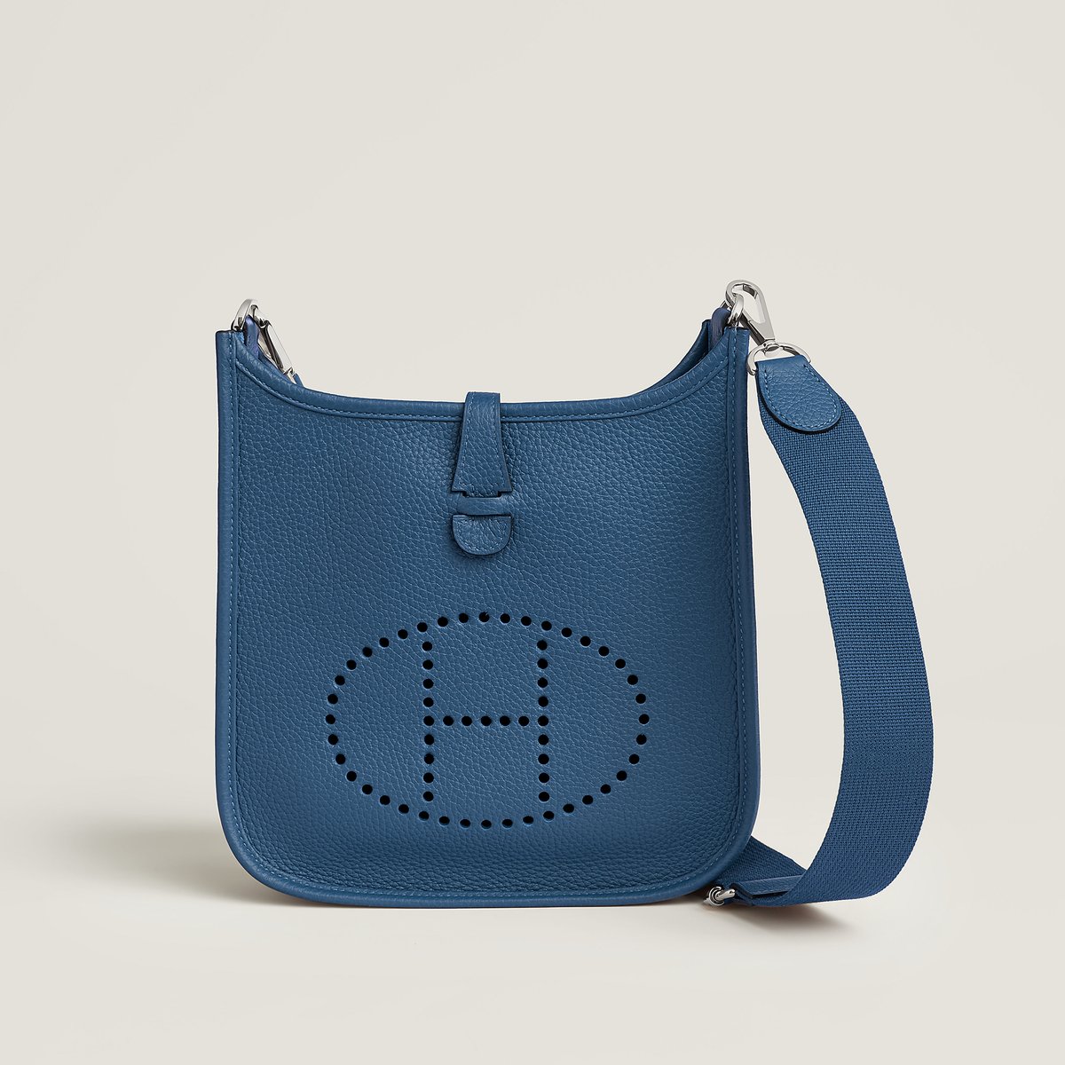 Hermès Evelyne 23 in Bleu Tie
