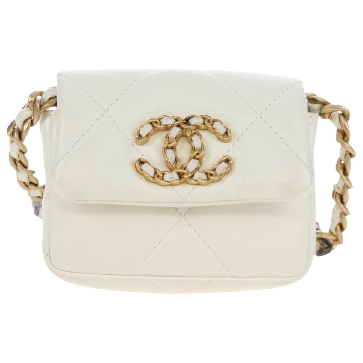 Chain Around leather handbag