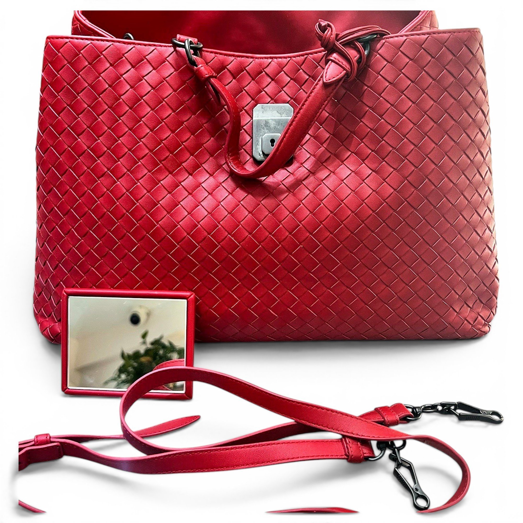 Roma leather handbag