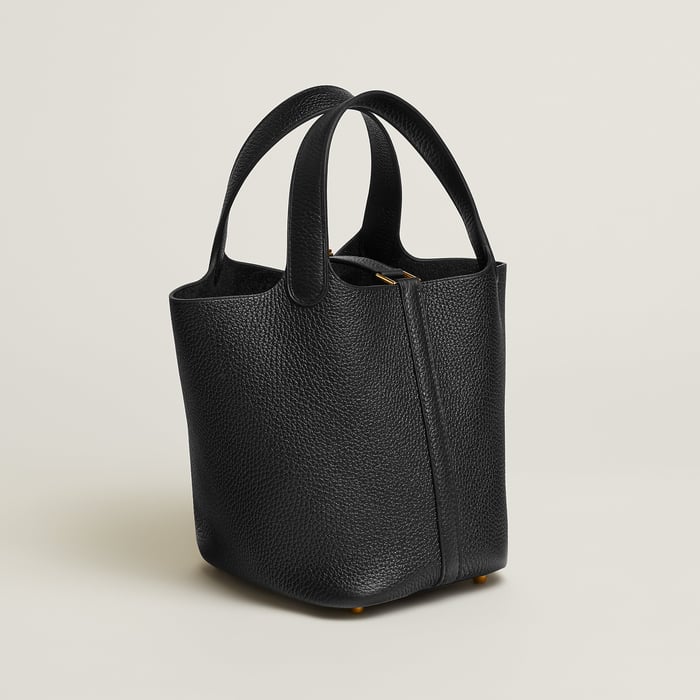 Noir Picotin Lock 18 Bag