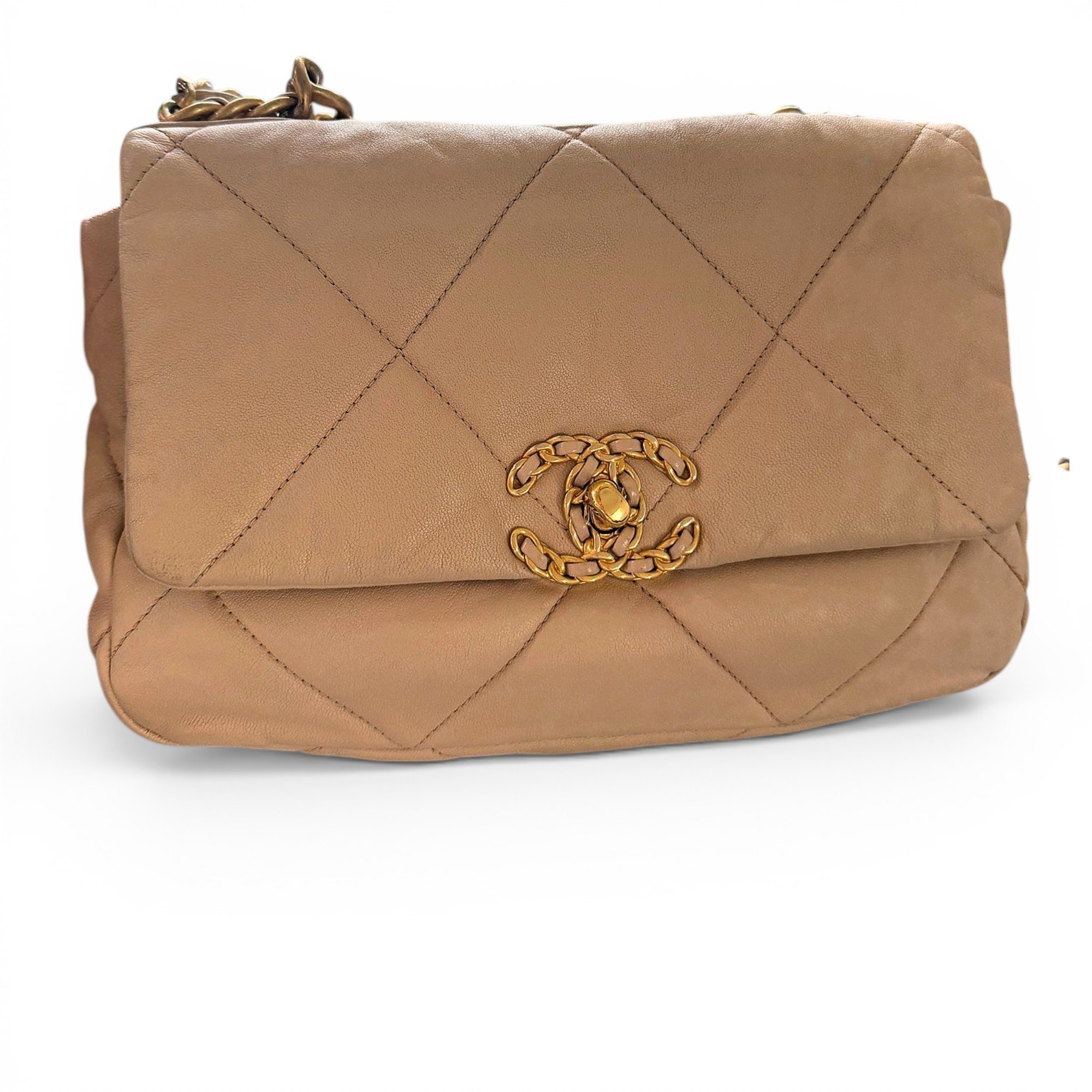 Chanel 19 leather handbag