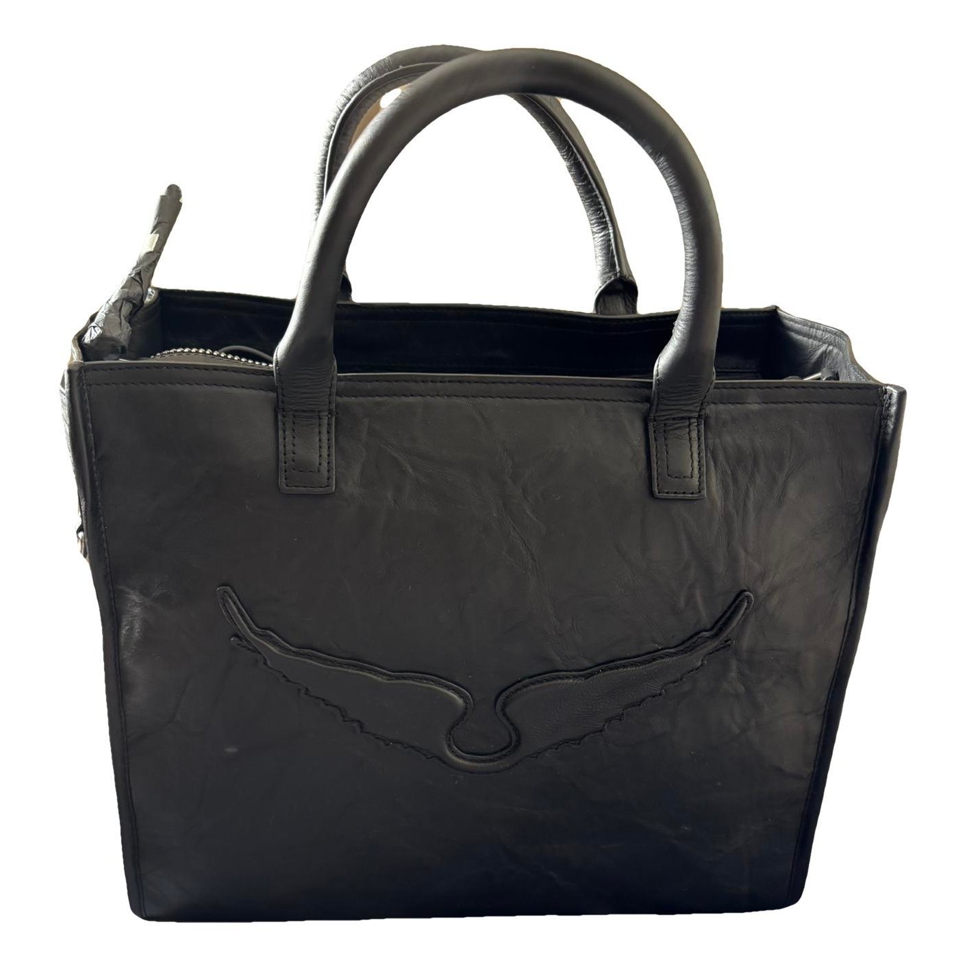 Leather handbag