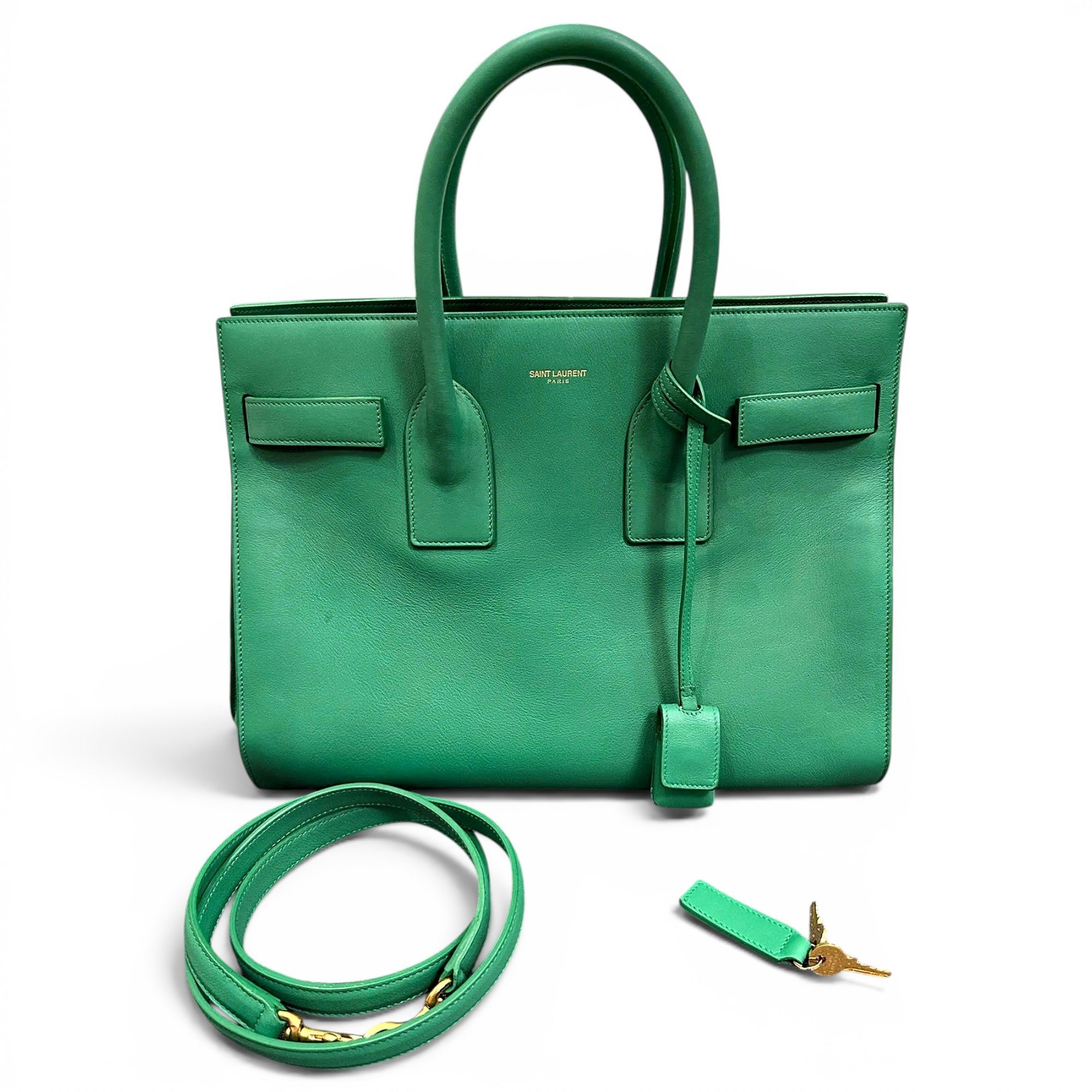 Sac de Jour leather tote