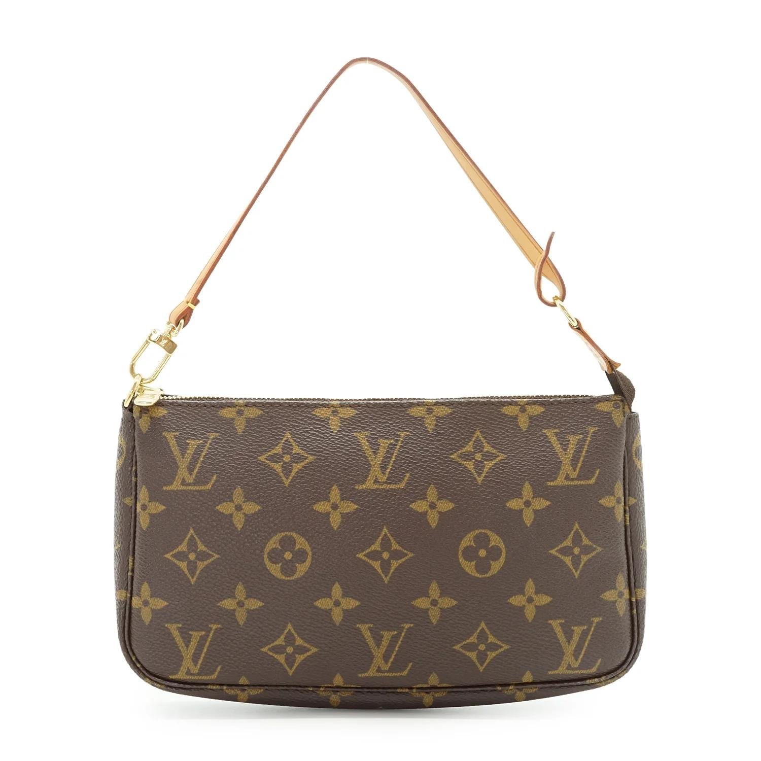 Pochette Accessoire leather handbag