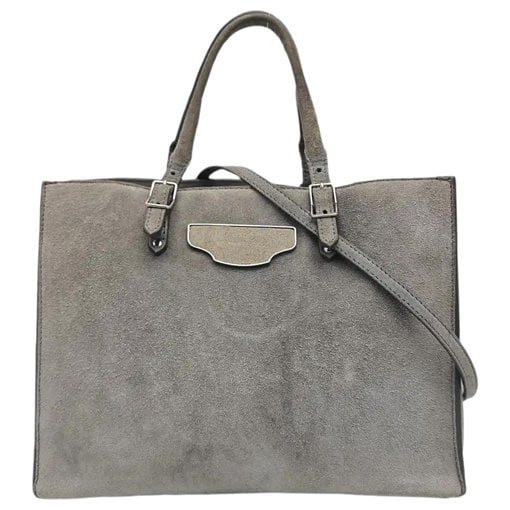 Vegan leather tote