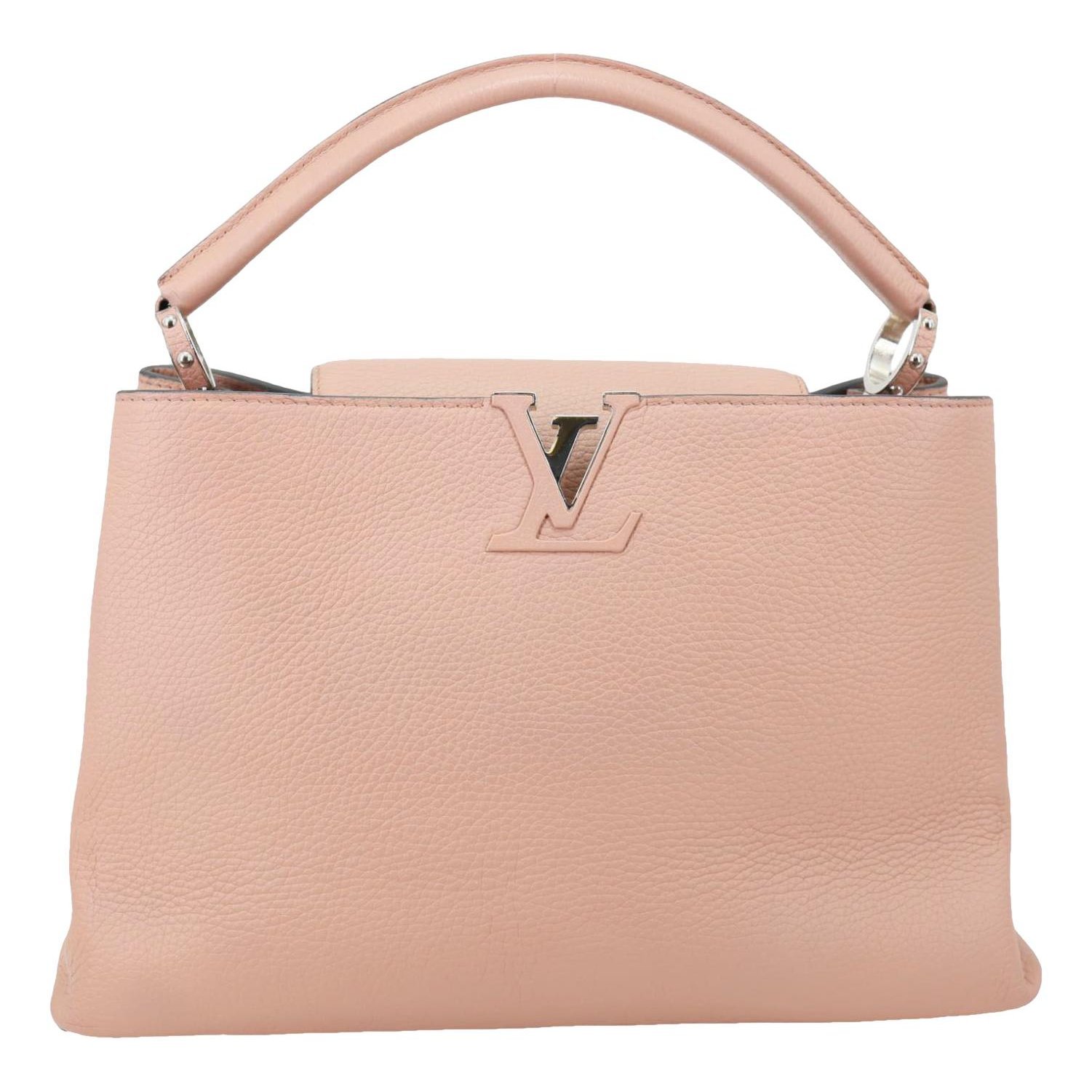 Capucines leather satchel