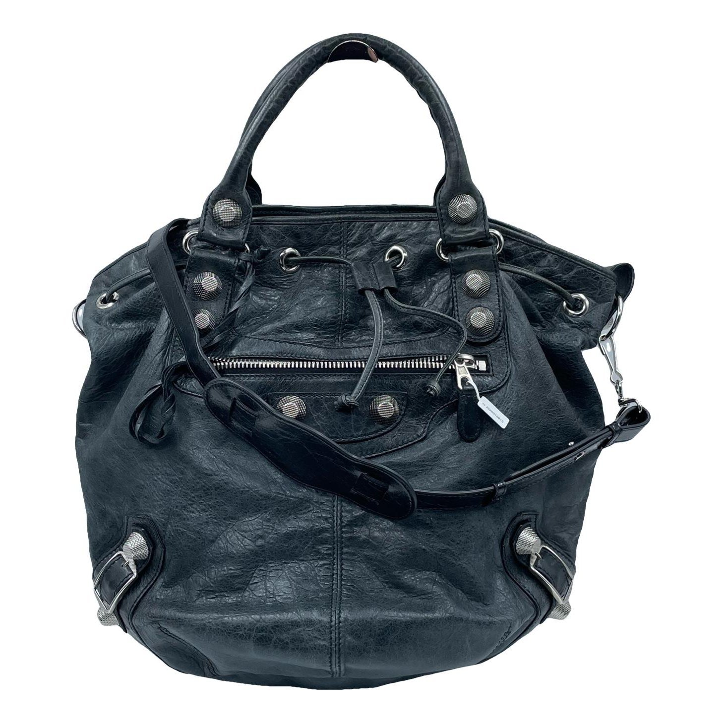 Leather crossbody bag