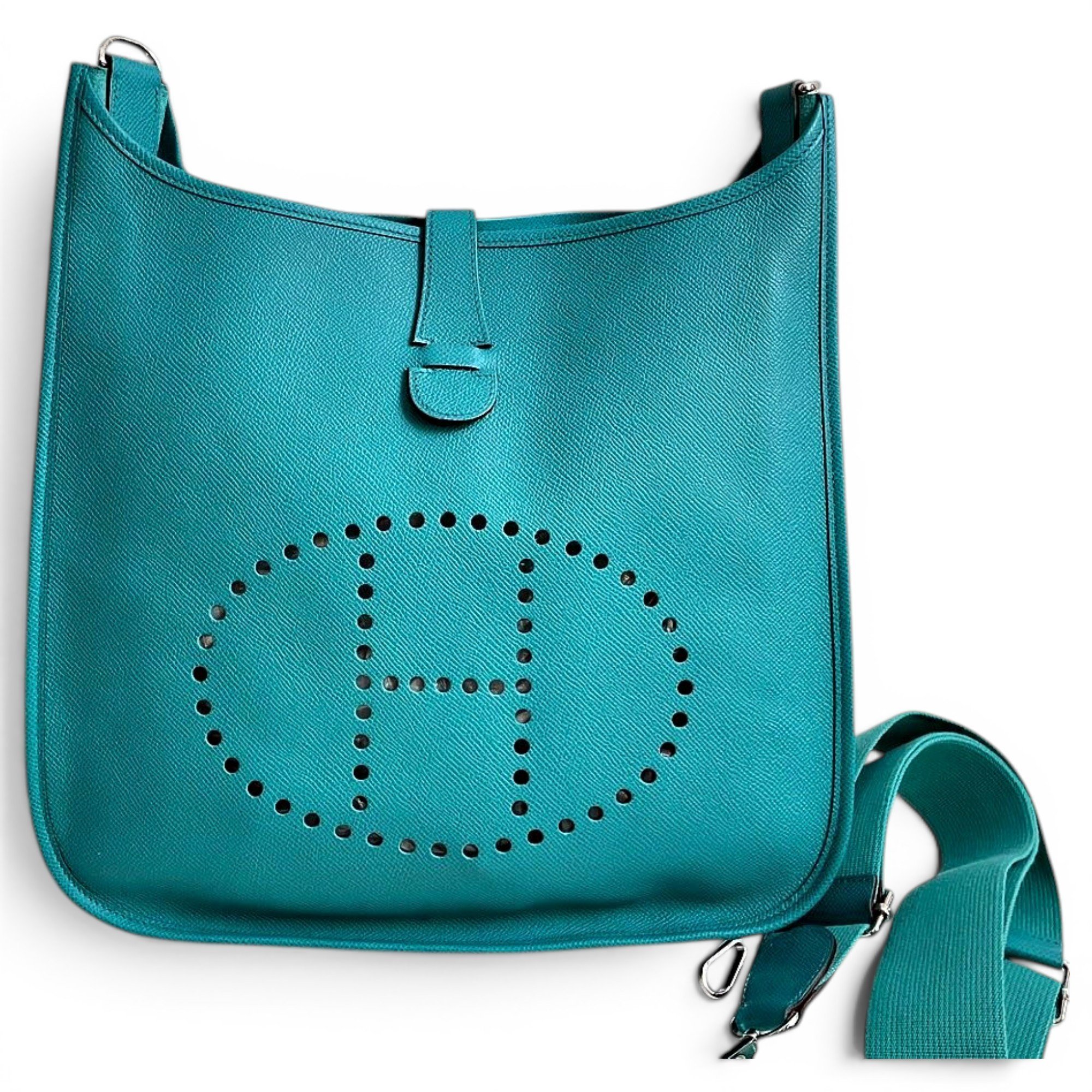 Evelyne leather crossbody bag