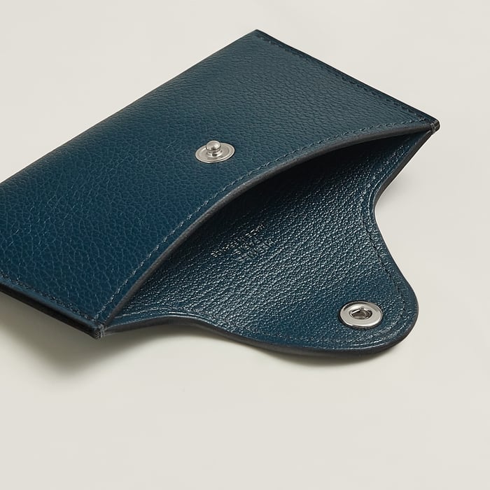 Bleu De Prusse Iliade Card Holder