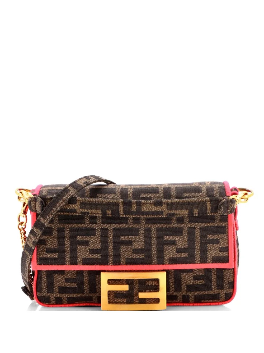 Baguette NM Bag Zucca Canvas Mini crossbody bag