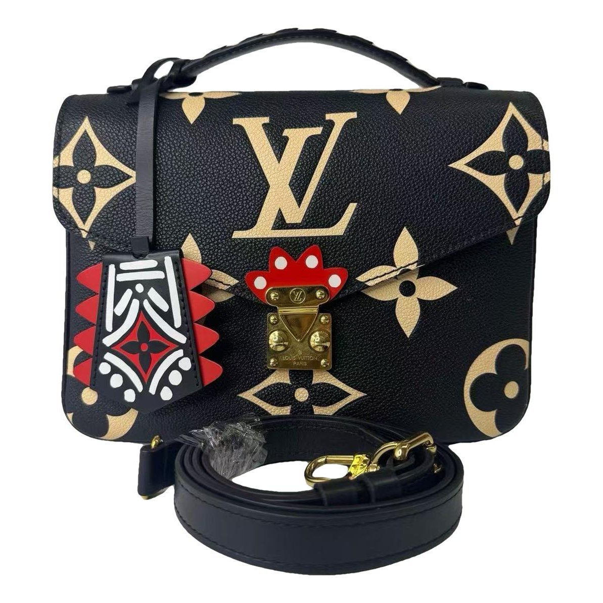 Metis leather handbag