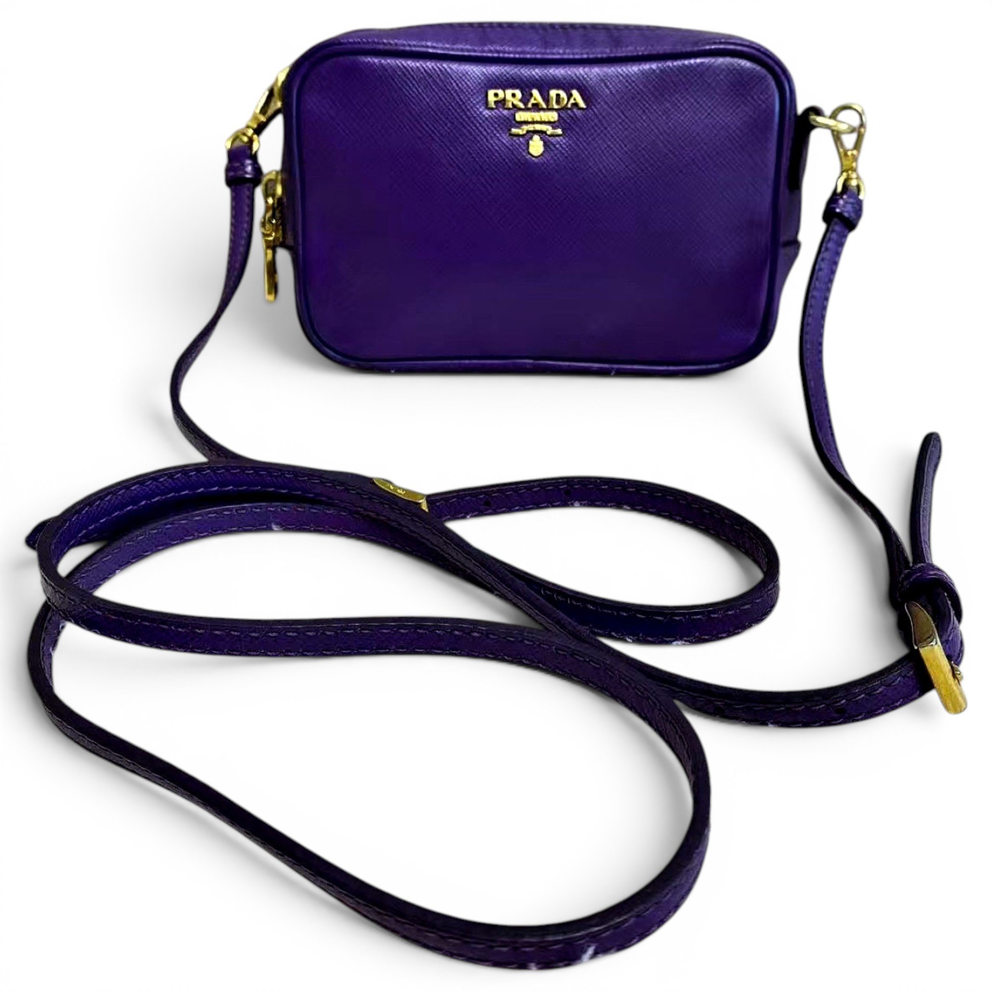 Leather crossbody bag