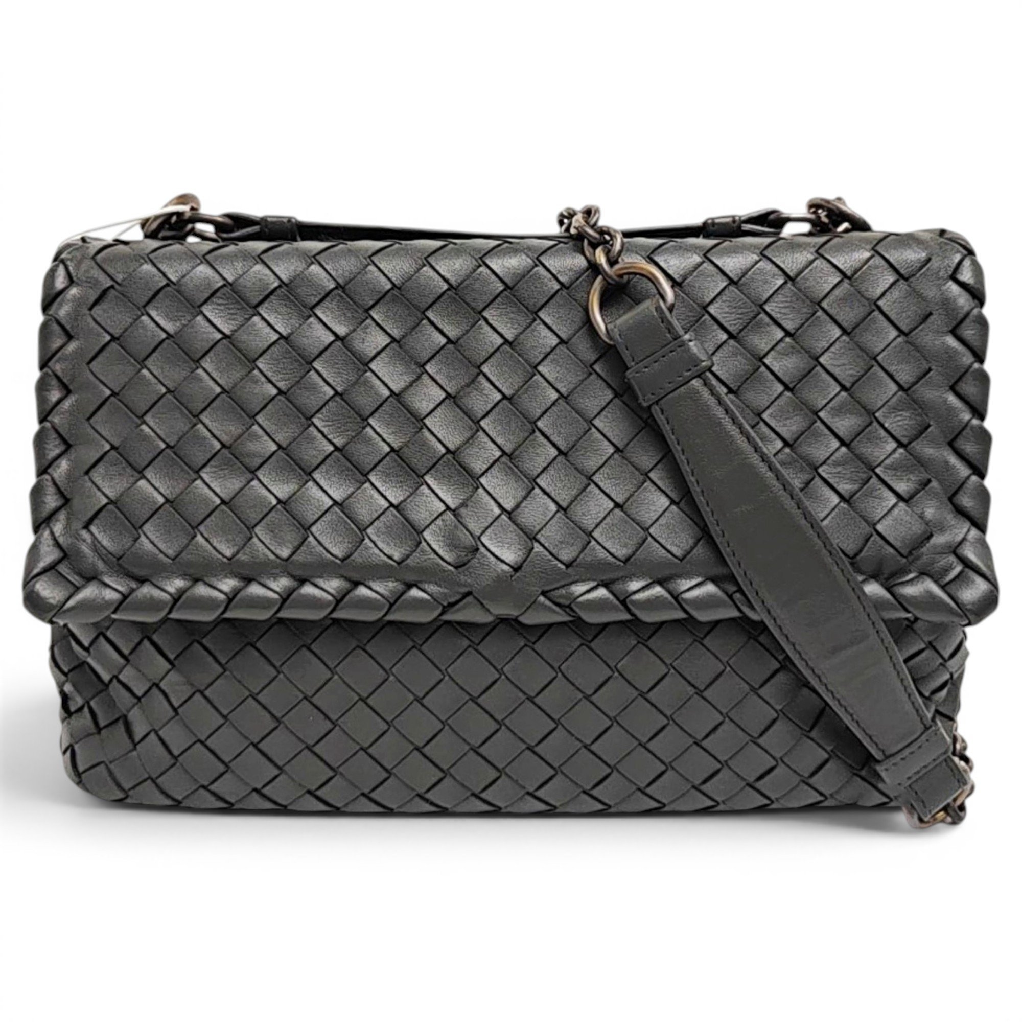 Olimpia leather crossbody bag