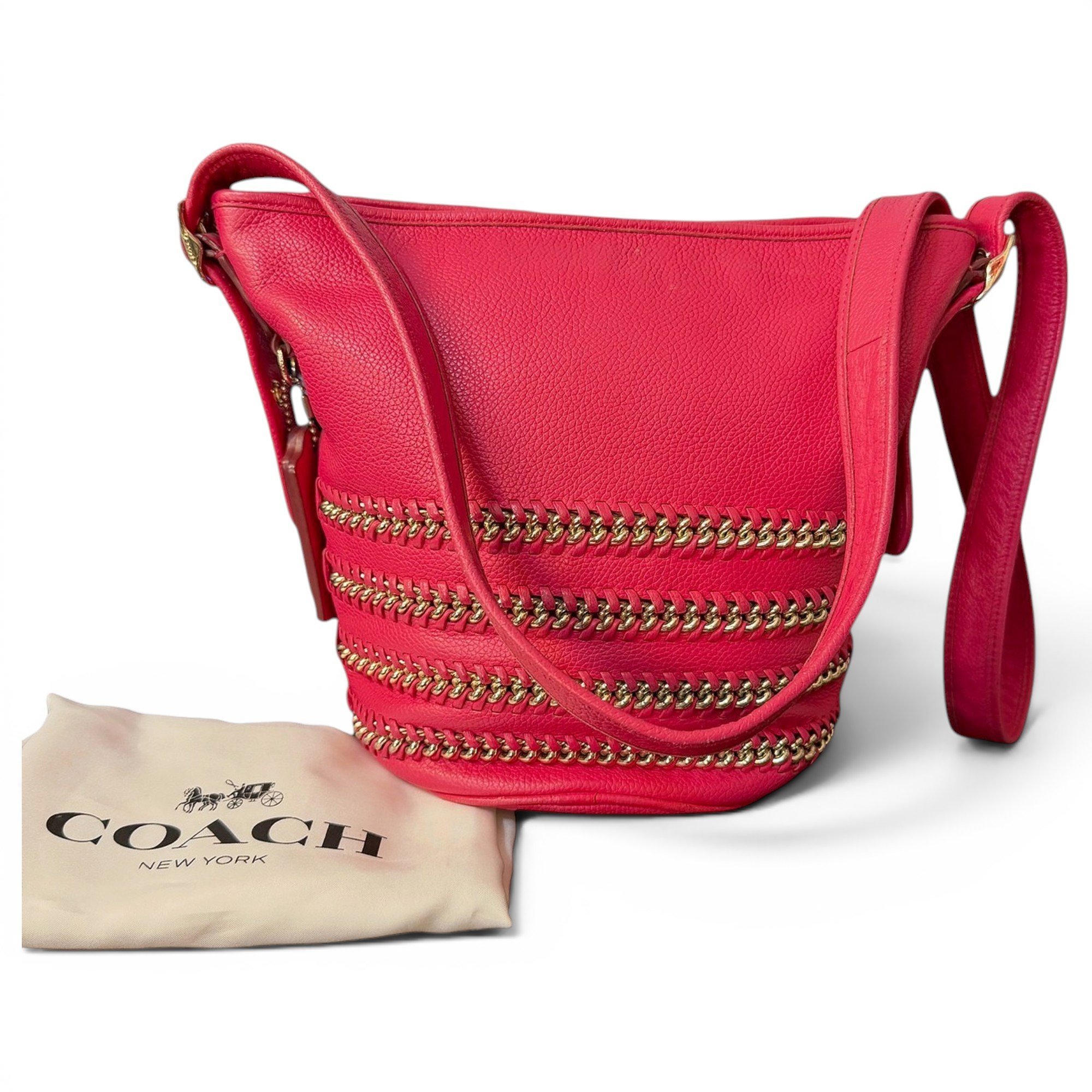 Leather crossbody bag