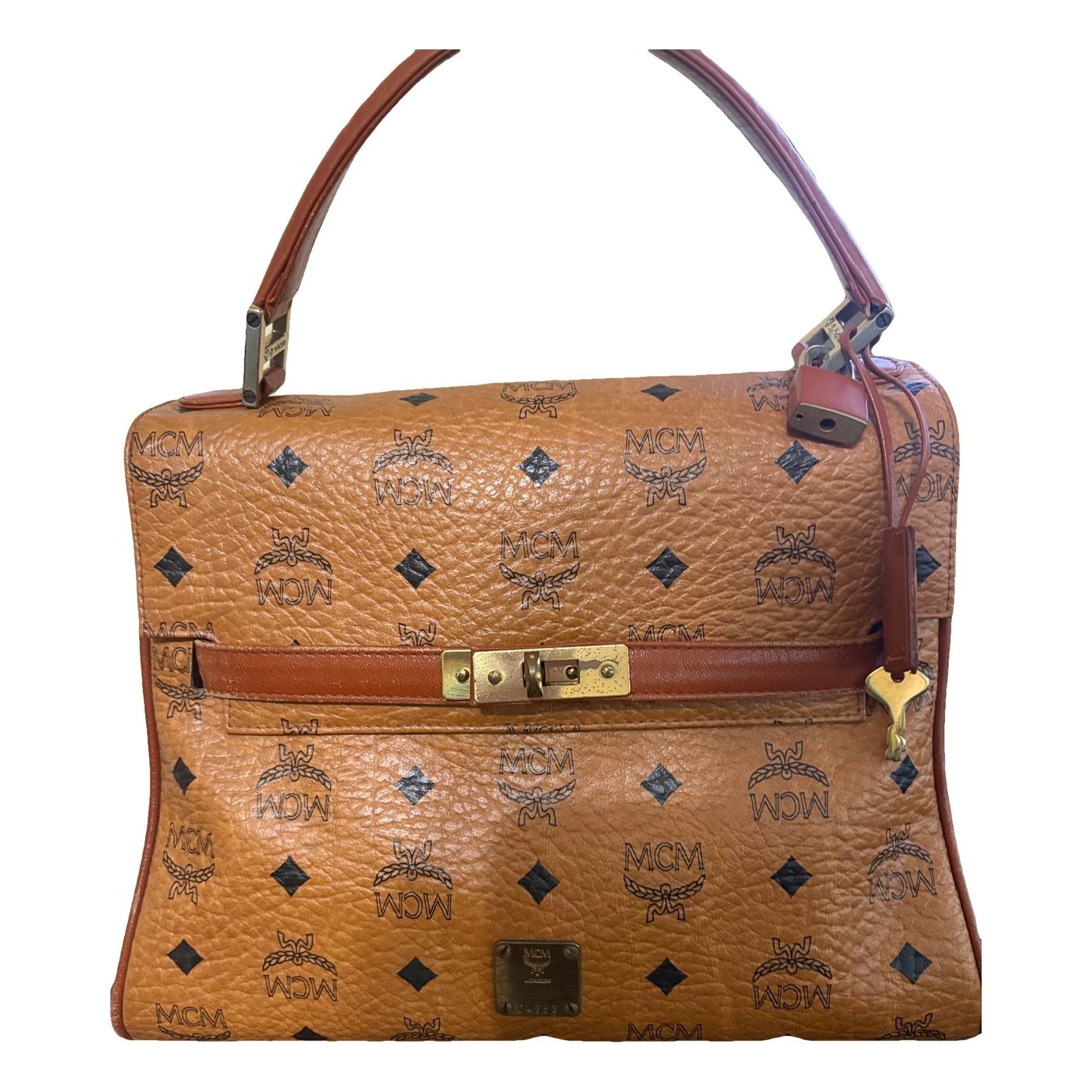 Leather satchel
