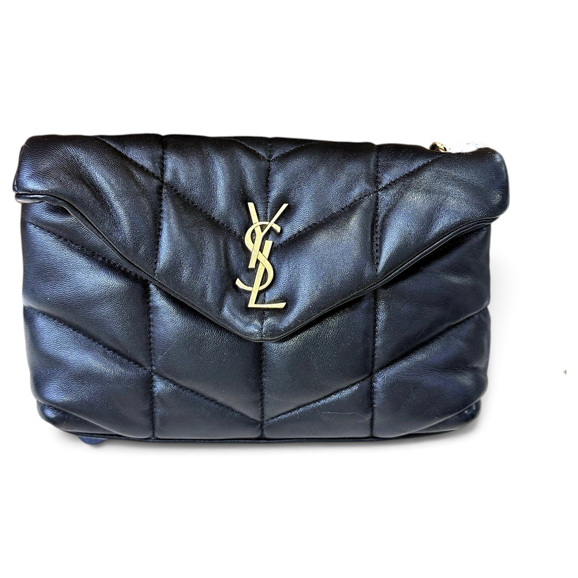 Loulou Puffer leather crossbody bag
