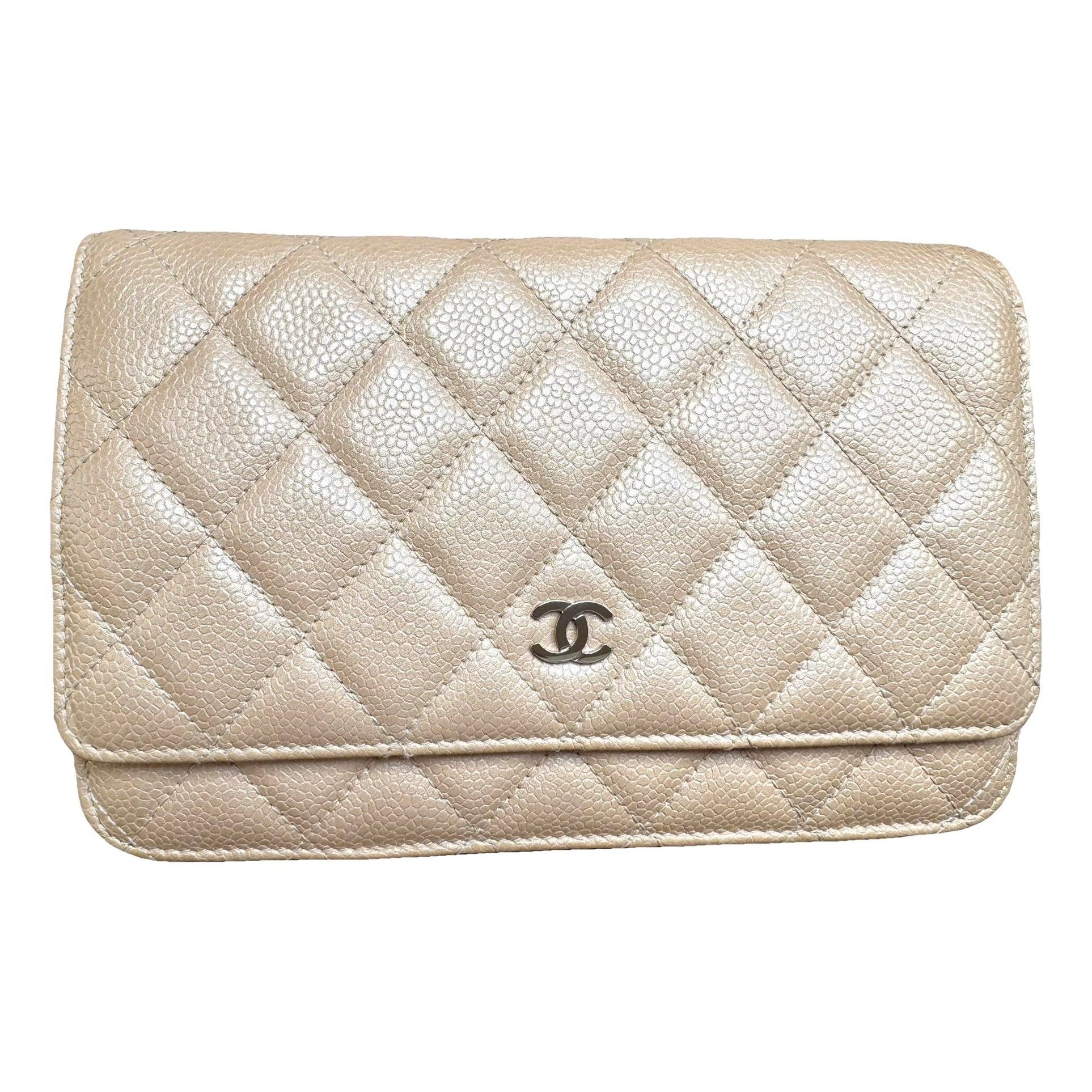 Wallet On Chain Timeless/Classique leather handbag