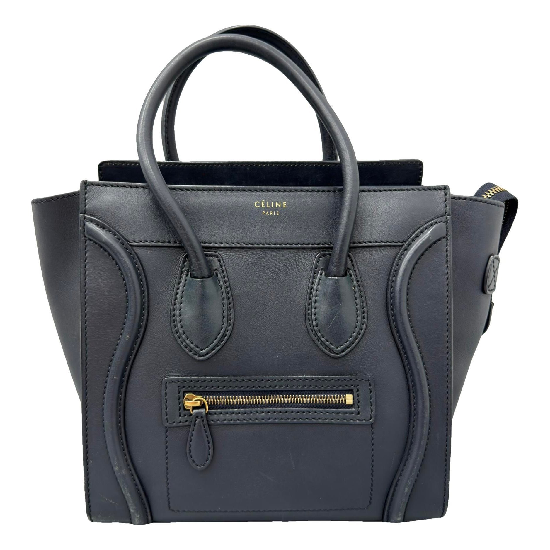 Luggage leather handbag