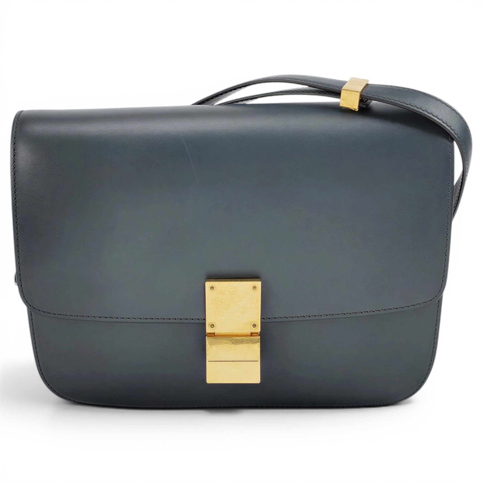 Classic leather handbag